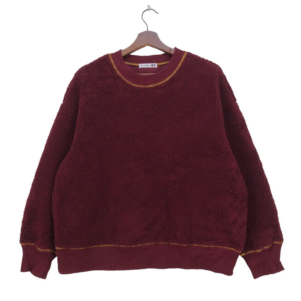 Japanese Brand J.w Anderson Fleece Sweashirt Pullover Size US M / EU 48-50 / 2 - 2 Thumbnail