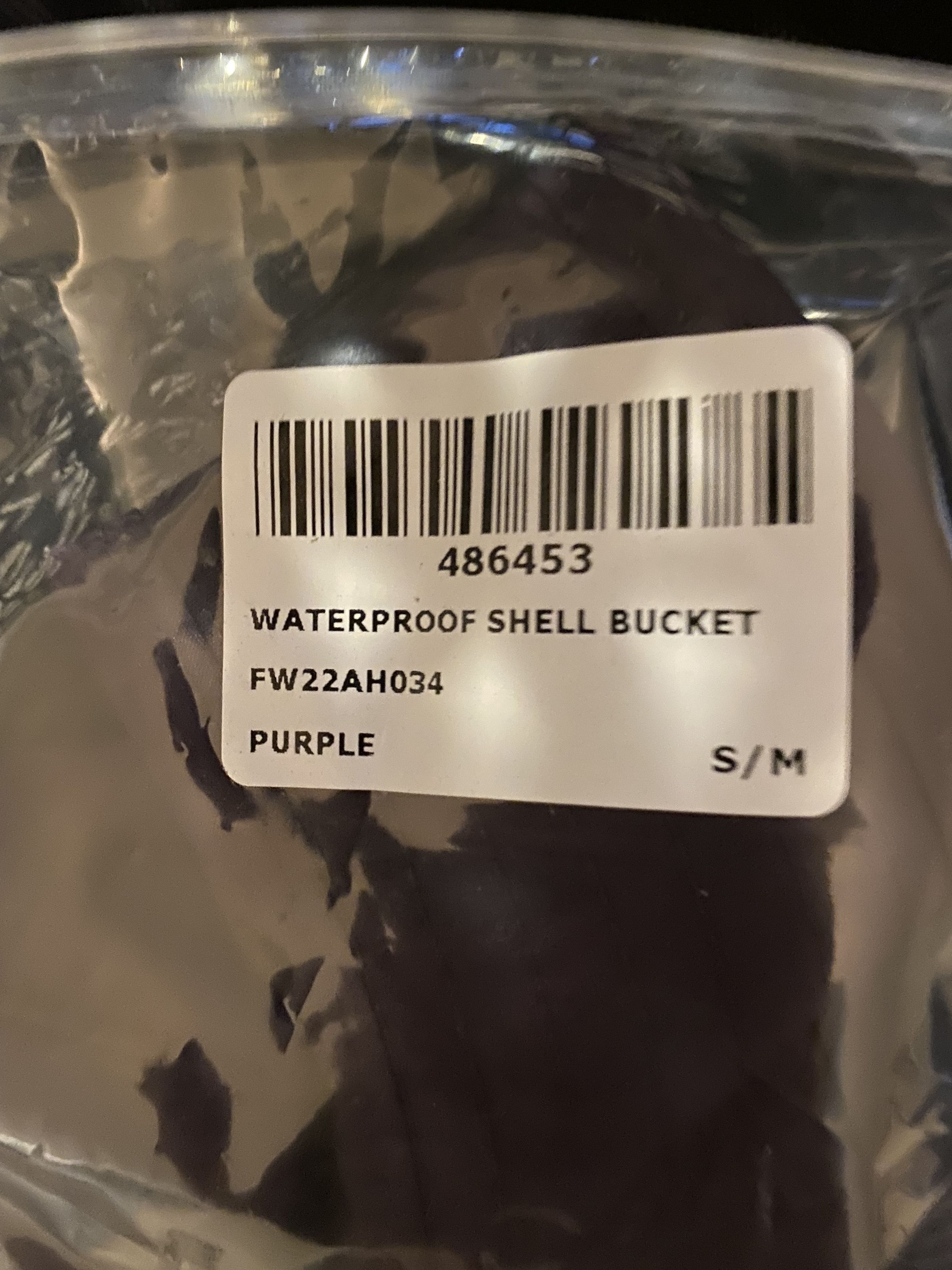 Aime Leon Dore Aime Leon Dore Unisphere Shell Bucket Hat Purple S/M Size ONE SIZE - 4 Thumbnail