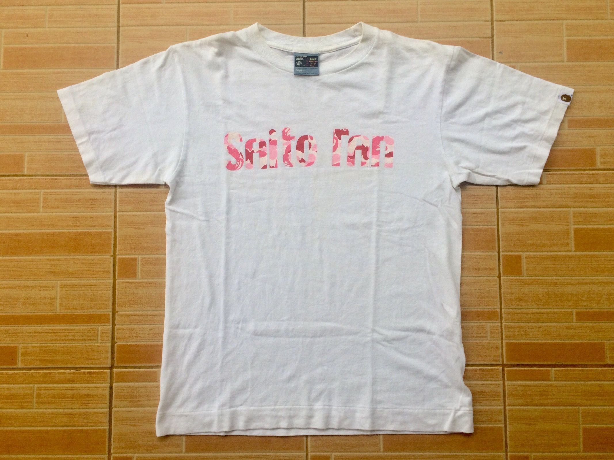 Bape Bape x Saito Ran Tee Size US S / EU 44-46 / 1 - 1 Thumbnail