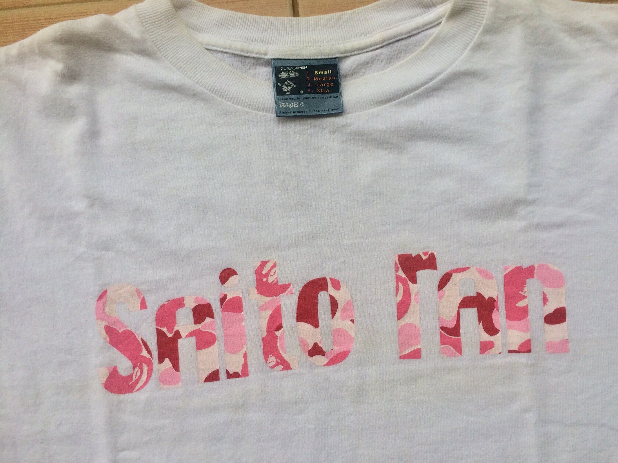 Bape Bape x Saito Ran Tee Size US S / EU 44-46 / 1 - 2 Thumbnail