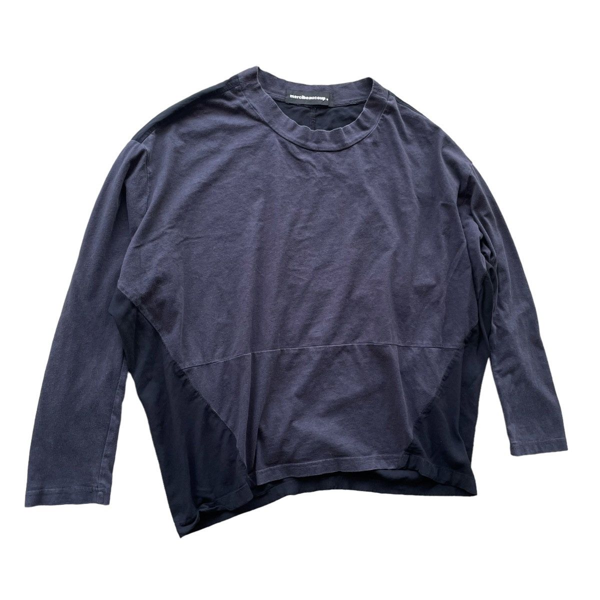 Issey Miyake × Japanese Brand × mercibeaucoup 💥 Mercibeaucoup Issey Miyake Wide Longsleeve Size M / US 6-8 / IT 42-44 - 3 Thumbnail