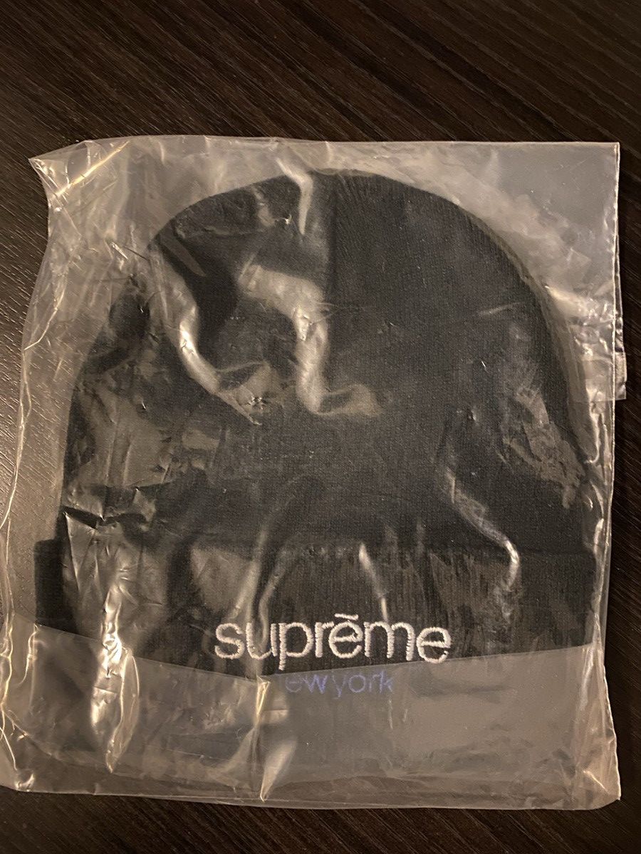 Supreme Supreme Classic Logo Beanie FW14 Black Size ONE SIZE - 1 Thumbnail