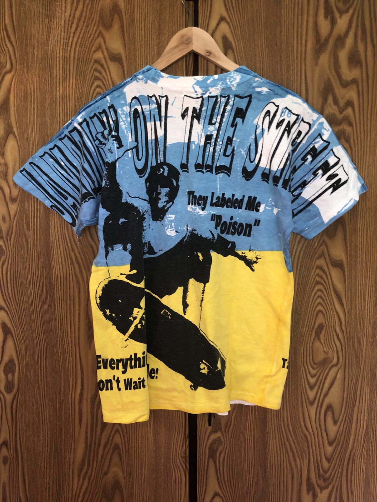 Japanese Brand × Vintage 🔥RARE Vintage All Over Print Play Skateboard Shirts Size US M / EU 48-50 / 2 - 2 Thumbnail