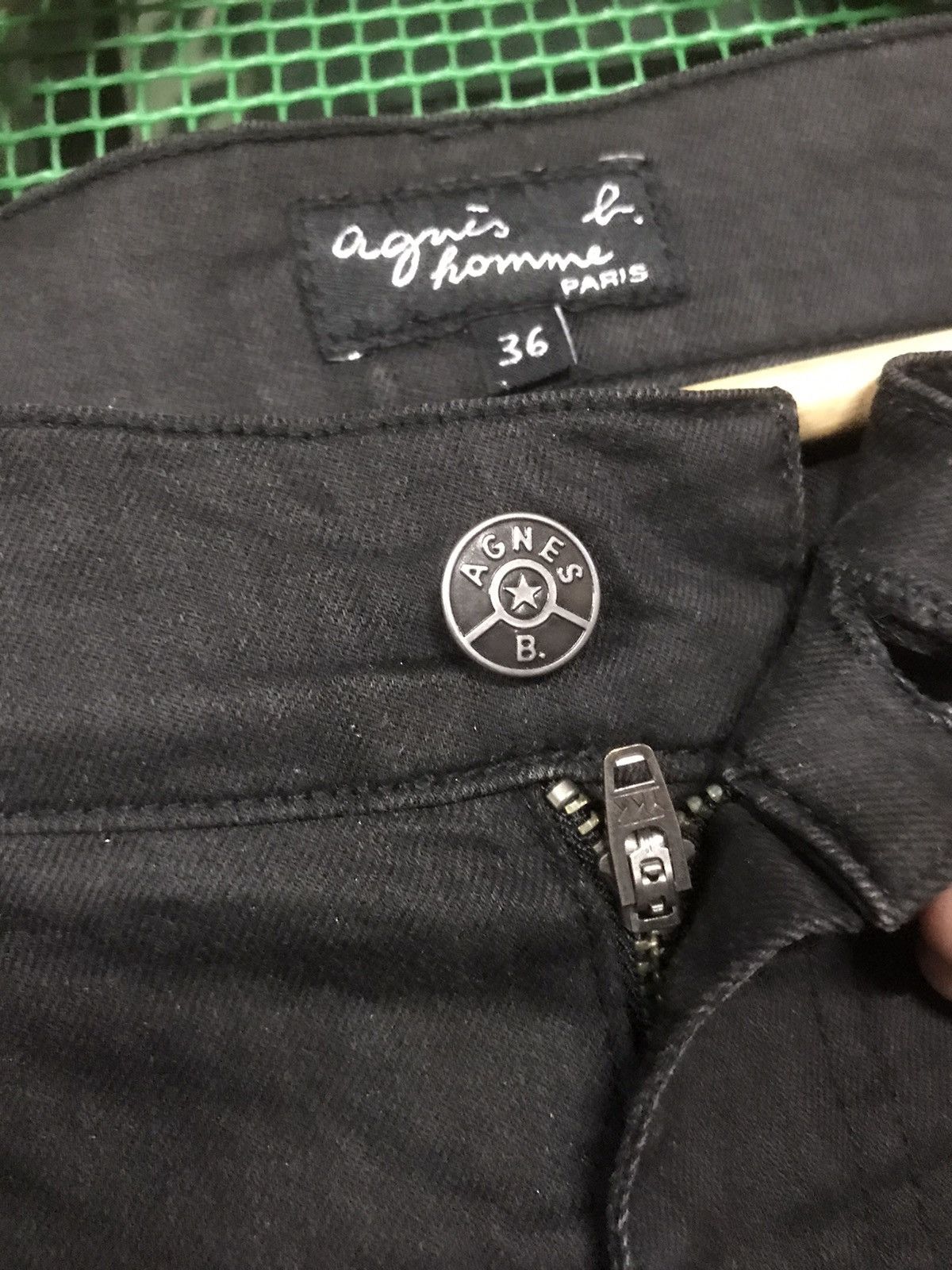 agnes b. Agnes B Homme Paris Denim Jeans Size US 31 - 5 Thumbnail