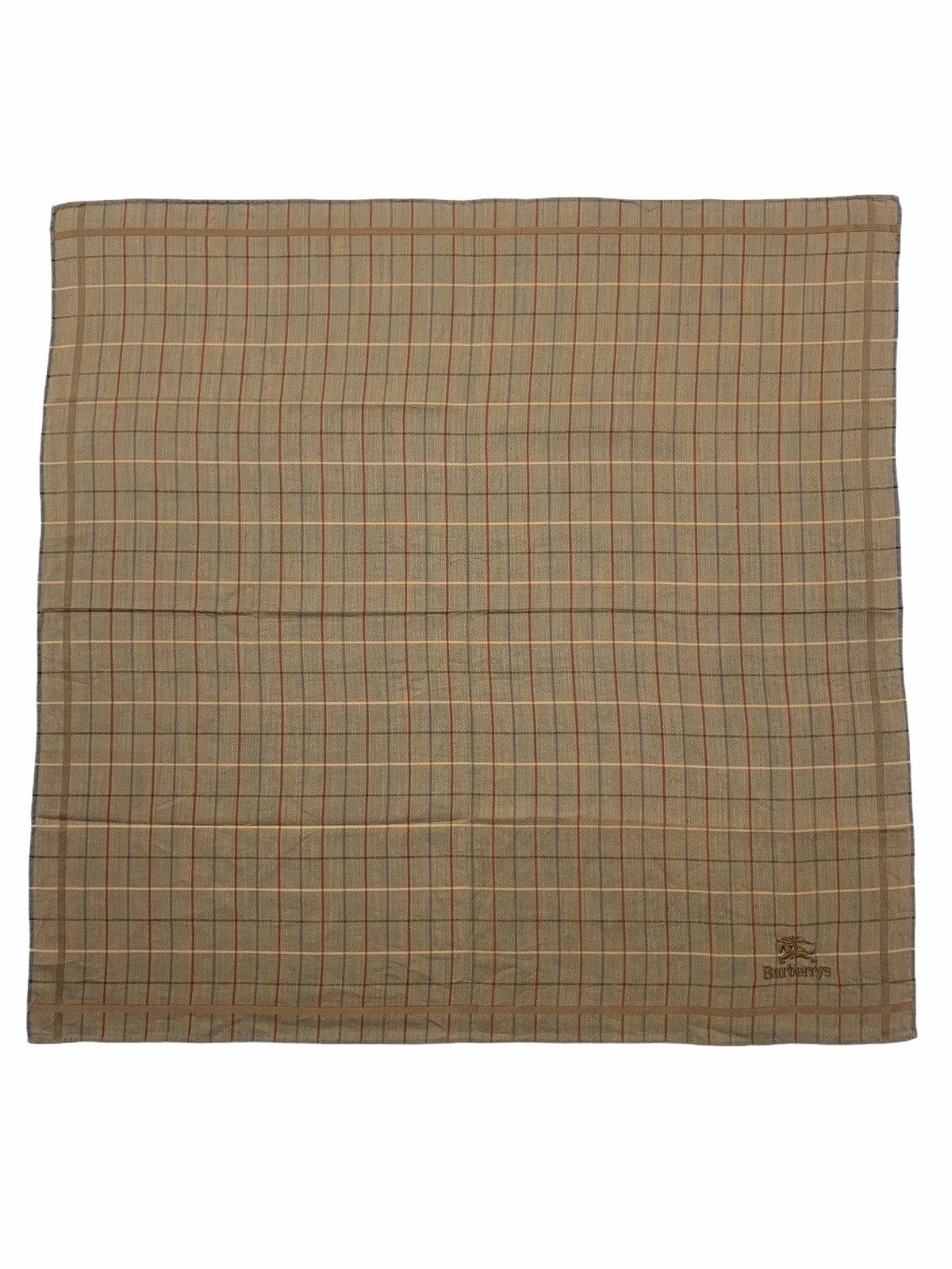 Burberry × Vintage Vintage Burberrys Bandana Handkerchief Headband Turban Size ONE SIZE - 2 Thumbnail