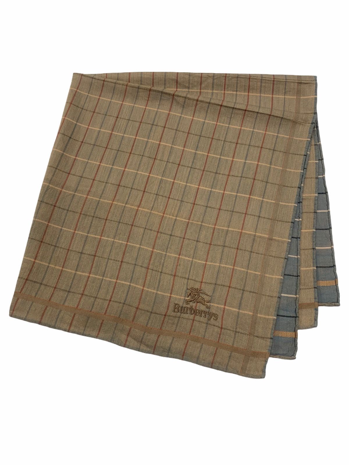 Burberry × Vintage Vintage Burberrys Bandana Handkerchief Headband Turban Size ONE SIZE - 1 Thumbnail