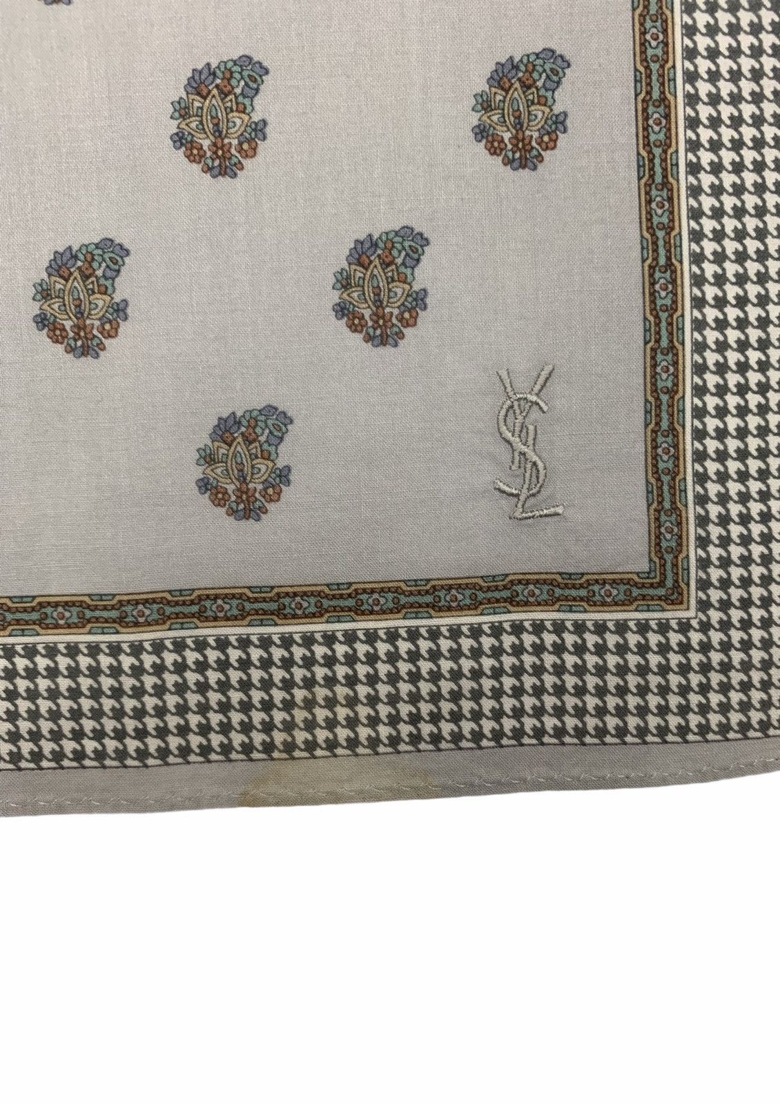 Vintage × Yves Saint Laurent YSL bandana handkerchief neckerchief scarf turban headband Size ONE SIZE - 2 Thumbnail