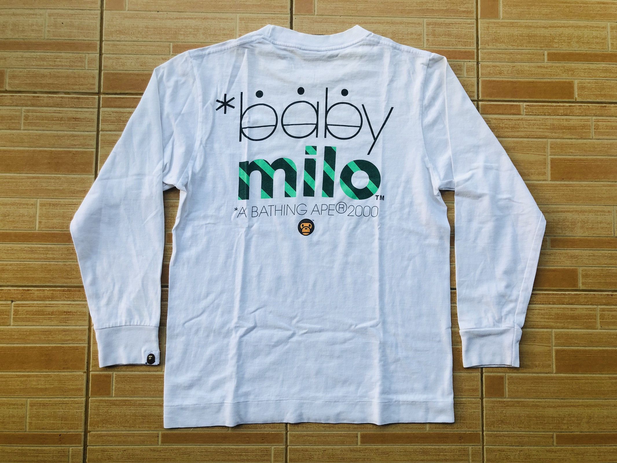 Bape RARE Og Baby Milo Long Sleeve Tee 2000 Size US S / EU 44-46 / 1 - 2 Thumbnail