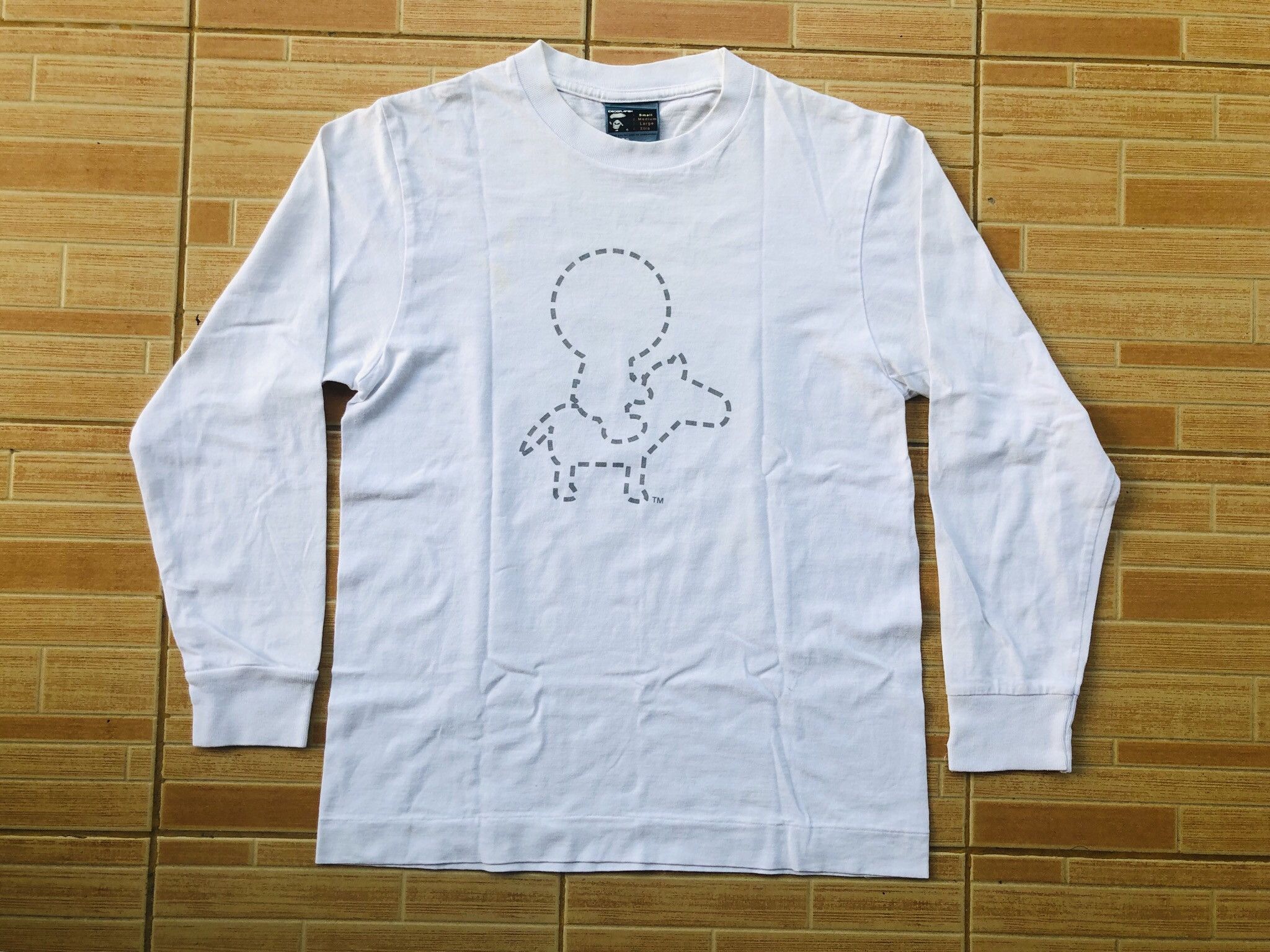 Bape RARE Og Baby Milo Long Sleeve Tee 2000 Size US S / EU 44-46 / 1 - 1 Thumbnail