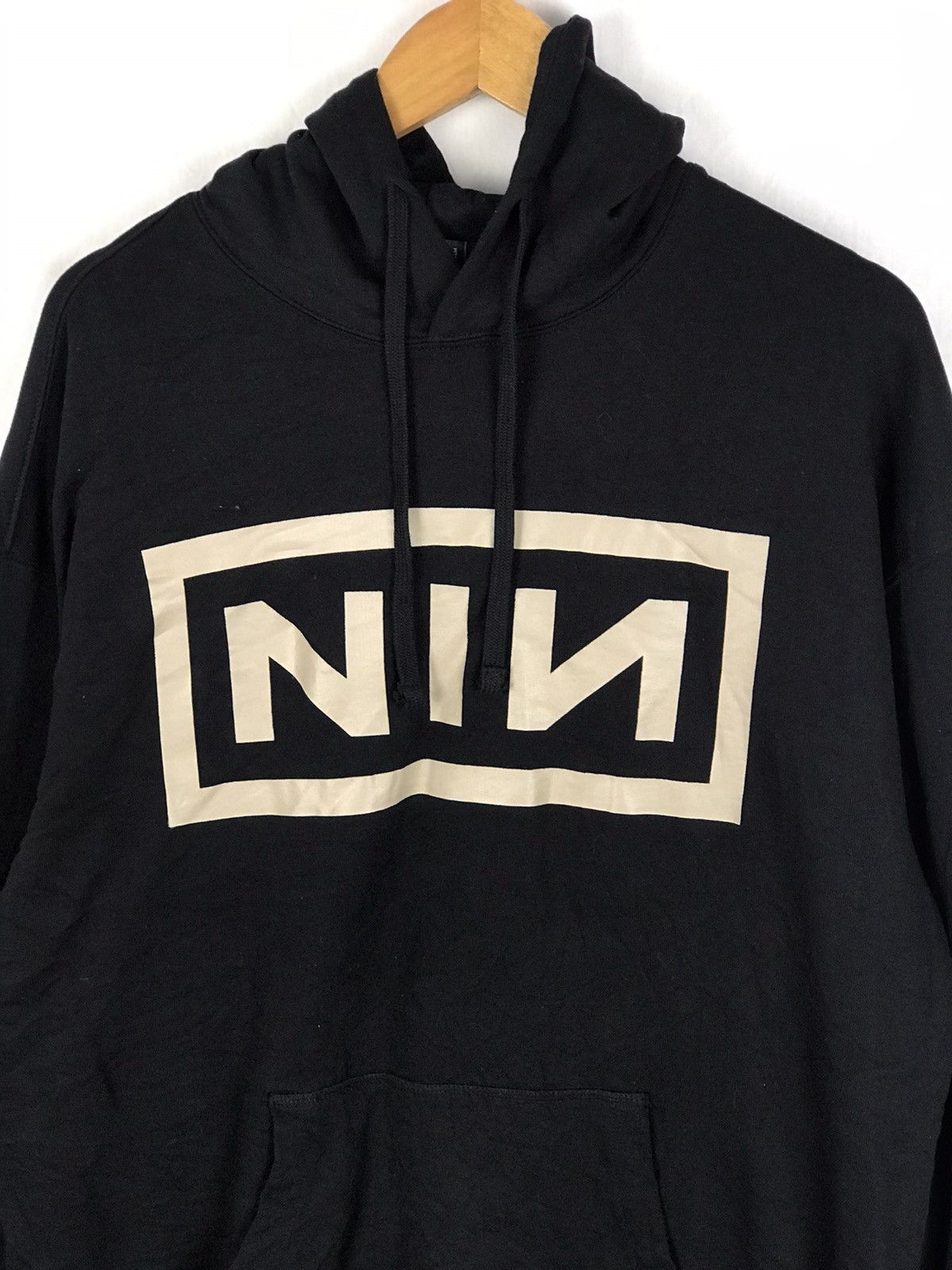 Band Tees × Vintage Nine Inch Nails Black Hoodie Sweatshirt Size US L / EU 52-54 / 3 - 5 Thumbnail