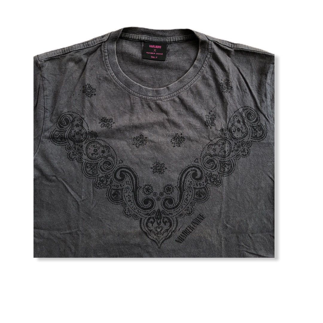 Marlboro NumberNine X Marlboro Paisley Tshirts Size US M / EU 48-50 / 2 - 3 Thumbnail