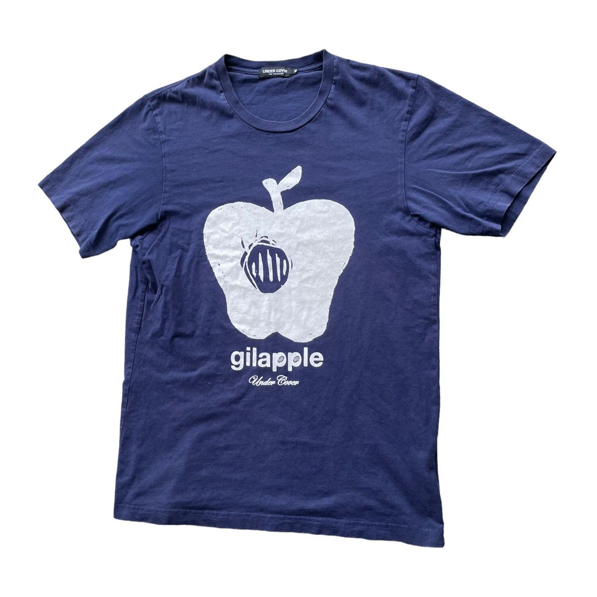 Jun Takahashi × Undercover 💥 UNDERCOVER GILAPPLE JAPAN NAVY TSHIRT Size US M / EU 48-50 / 2 - 1 Thumbnail