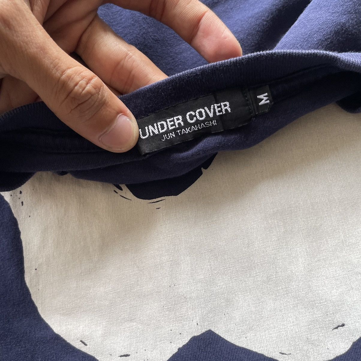 Jun Takahashi × Undercover 💥 UNDERCOVER GILAPPLE JAPAN NAVY TSHIRT Size US M / EU 48-50 / 2 - 6 Thumbnail