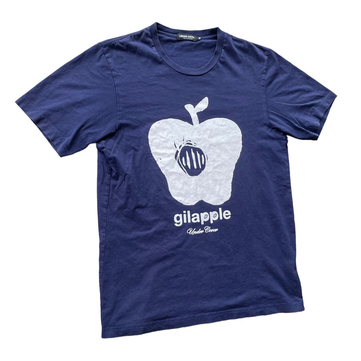 Jun Takahashi × Undercover 💥 UNDERCOVER GILAPPLE JAPAN NAVY TSHIRT Size US M / EU 48-50 / 2 - 3 Thumbnail