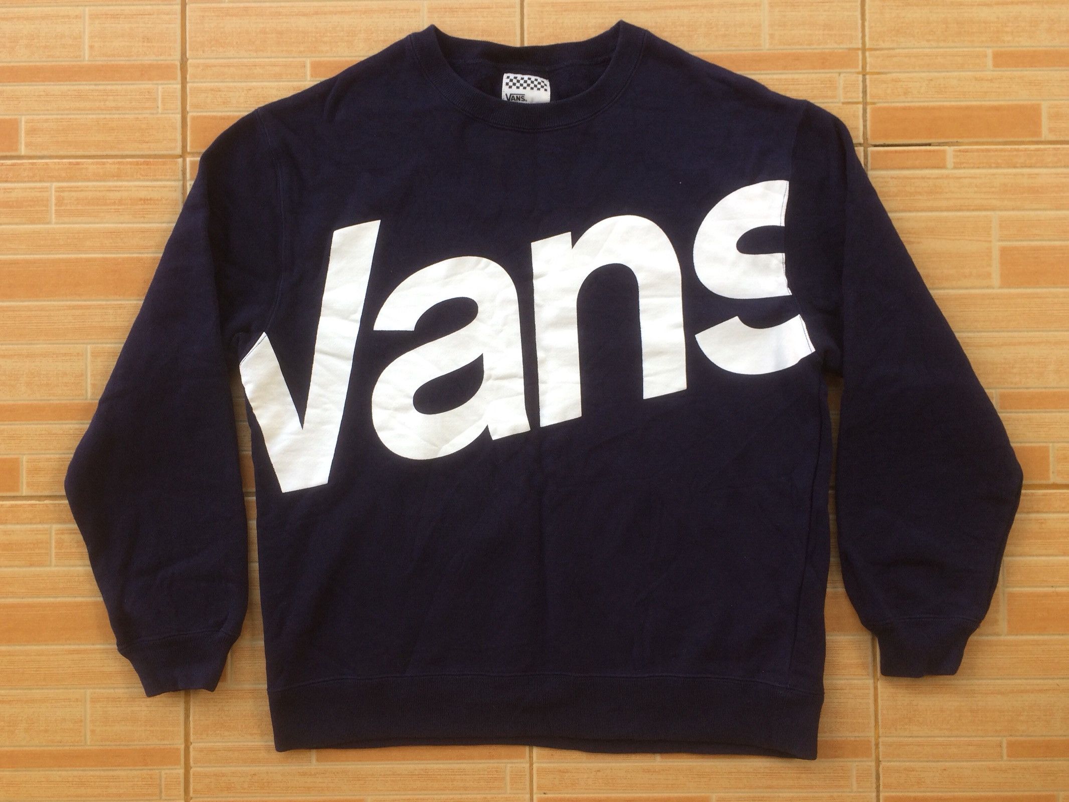 Vans Rare Vans Big Logo Sweatshirts Size US S / EU 44-46 / 1 - 1 Thumbnail
