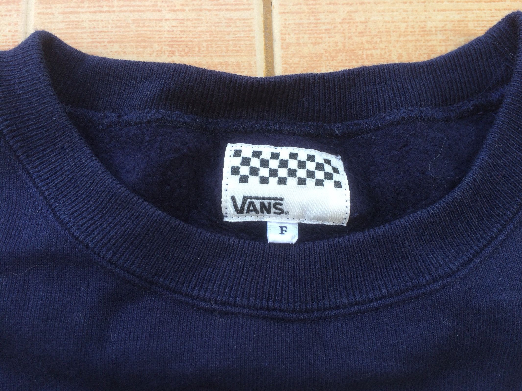 Vans Rare Vans Big Logo Sweatshirts Size US S / EU 44-46 / 1 - 2 Thumbnail