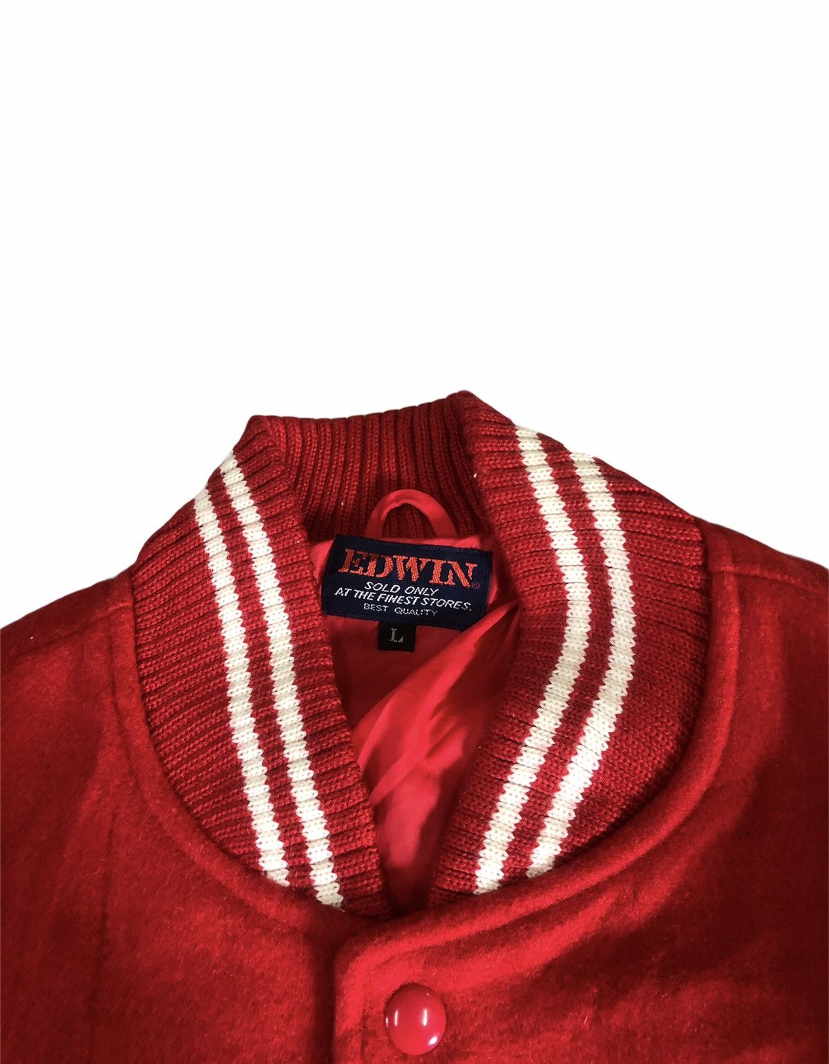 Edwin Vintage Edwin Plain Wool Varsity Jacket Size US L / EU 52-54 / 3 - 7 Thumbnail