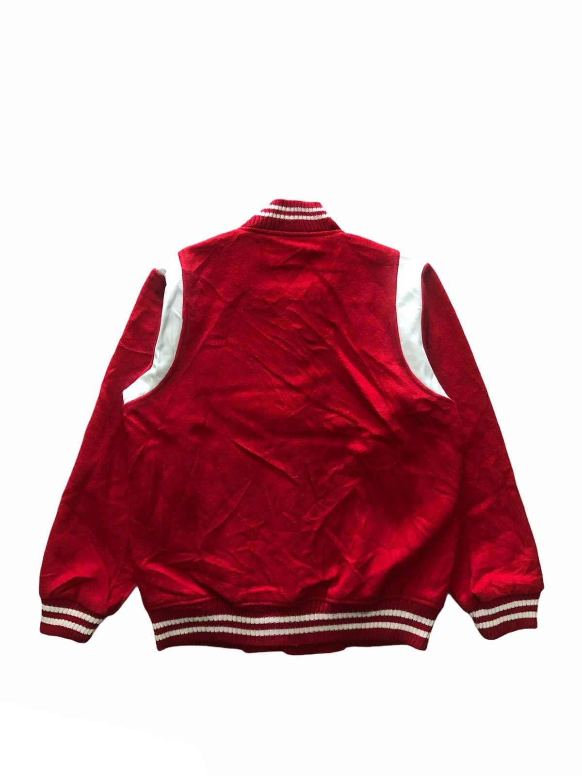 Edwin Vintage Edwin Plain Wool Varsity Jacket Size US L / EU 52-54 / 3 - 2 Thumbnail