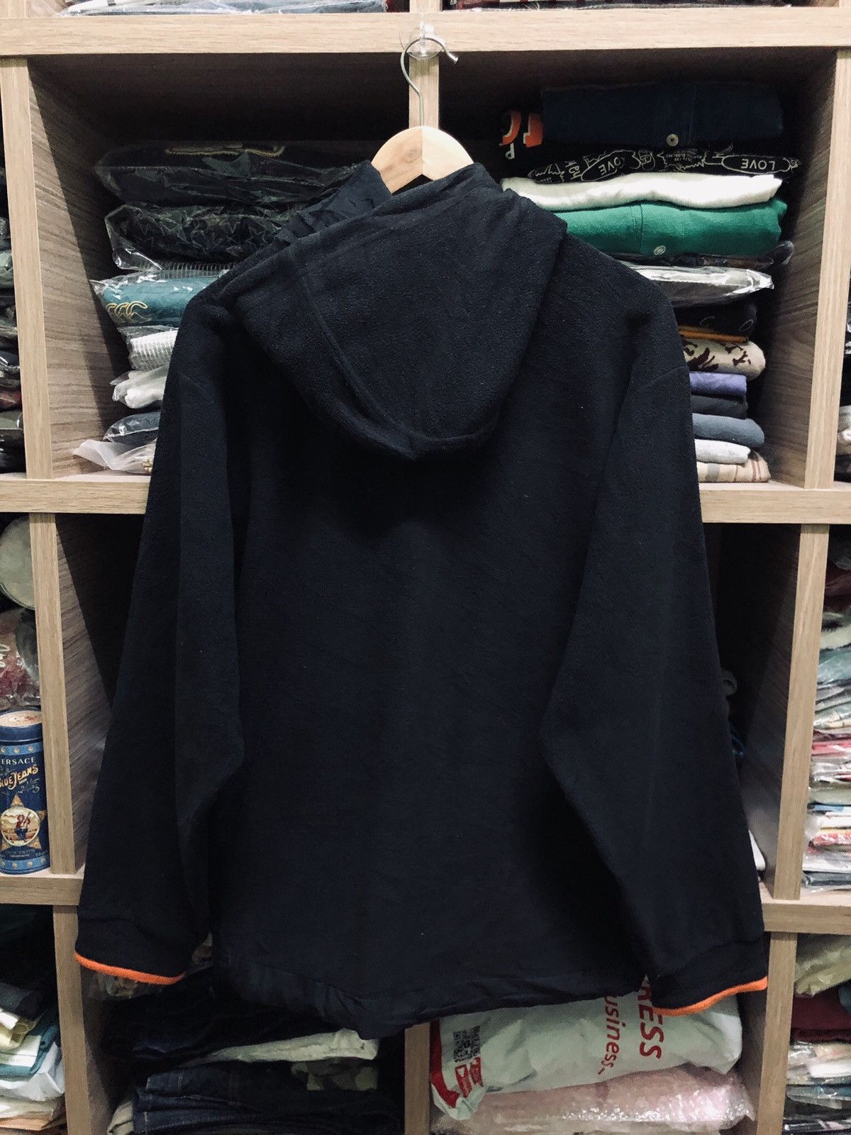 Nike Nike Fleece Small Logo Half Zipper Hoodie Size US M / EU 48-50 / 2 - 2 Thumbnail