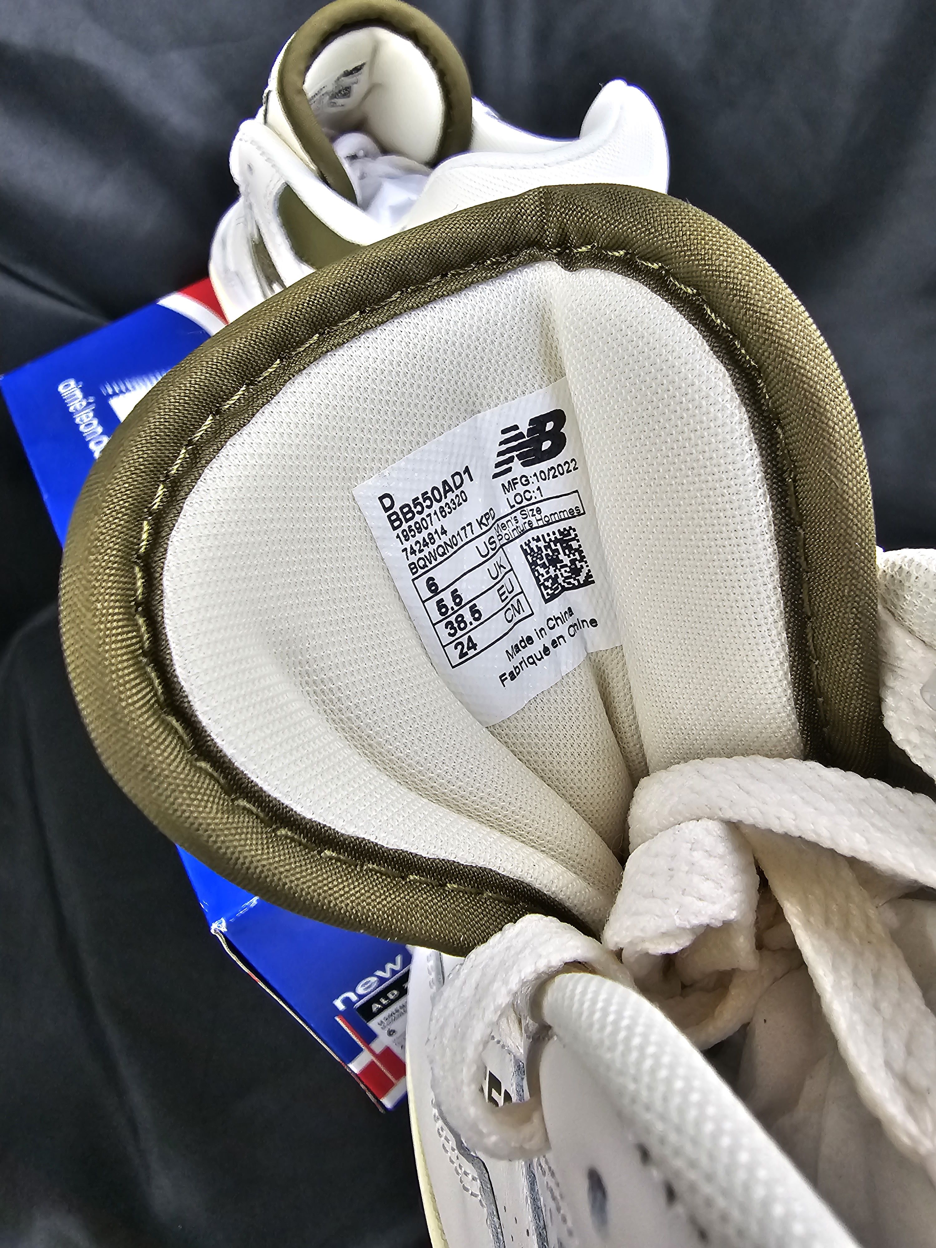 Aime Leon Dore × New Balance New Balance 550 x Aime Leon Dore White Olive Men's Size 6 US Size US 6 / EU 39 - 10 Thumbnail