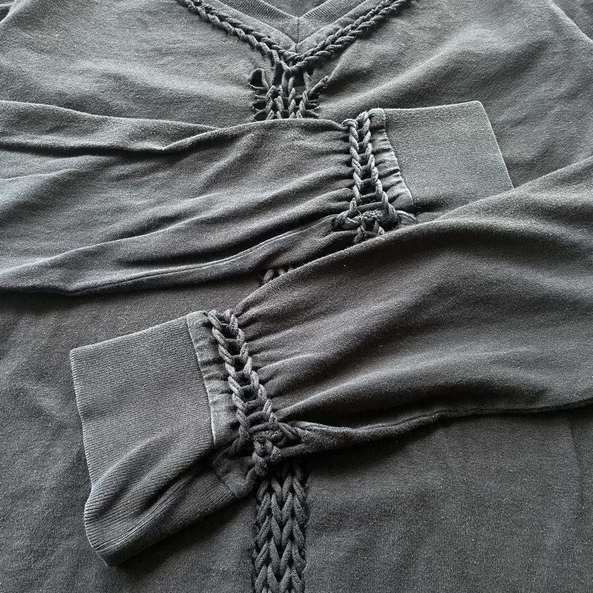 Number (N)ine × Takahiromiyashita The Soloist. 💥Numbernine S/S 2007 "About a Boy" Braided Longsleeve Size US M / EU 48-50 / 2 - 5 Thumbnail