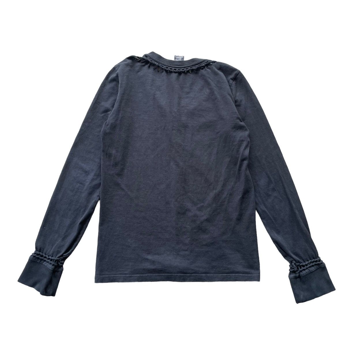 Number (N)ine × Takahiromiyashita The Soloist. 💥Numbernine S/S 2007 "About a Boy" Braided Longsleeve Size US M / EU 48-50 / 2 - 8 Thumbnail