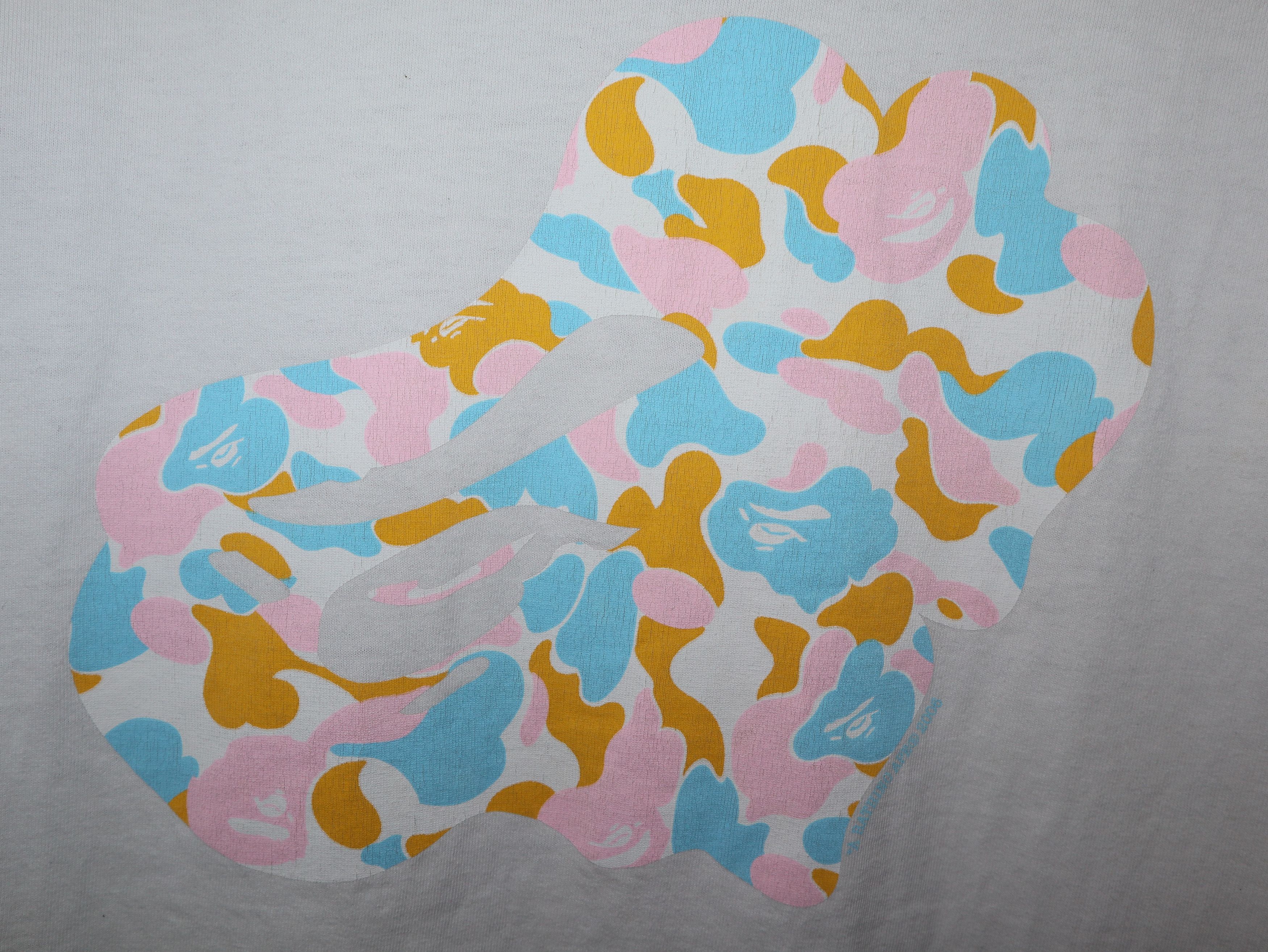 Bape Bape ABC Candy Camo Ape Head Logo Tee Size US M / EU 48-50 / 2 - 8 Thumbnail