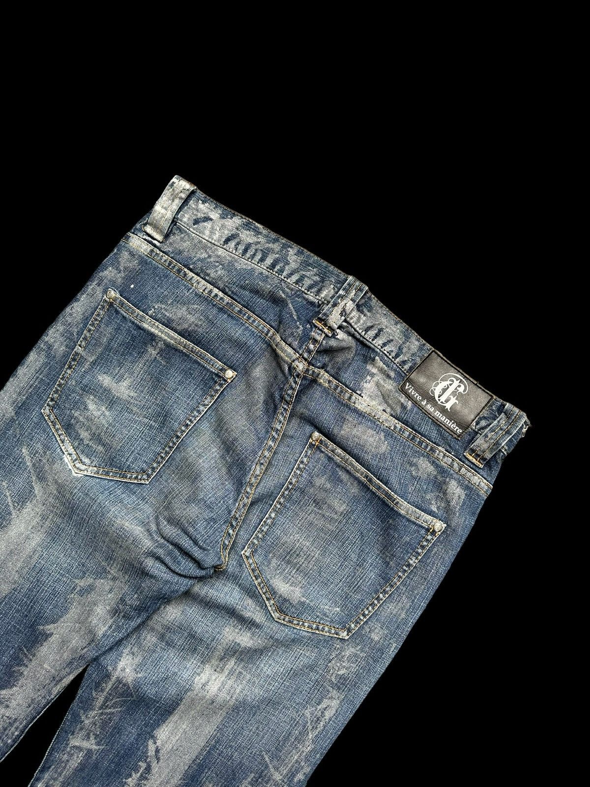If Six Was Nine Gado Namitatsu trompe l'oeil denim Size US 32 / EU 48 - 5 Thumbnail