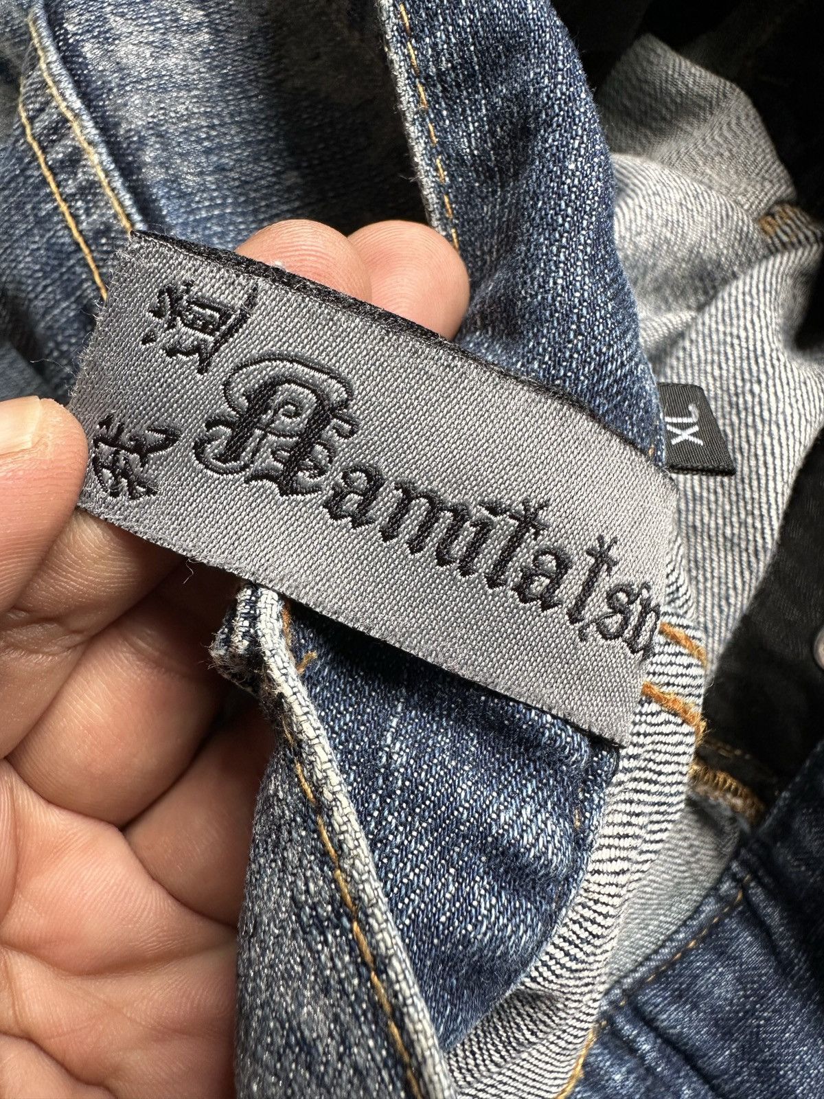 If Six Was Nine Gado Namitatsu trompe l'oeil denim Size US 32 / EU 48 - 9 Thumbnail