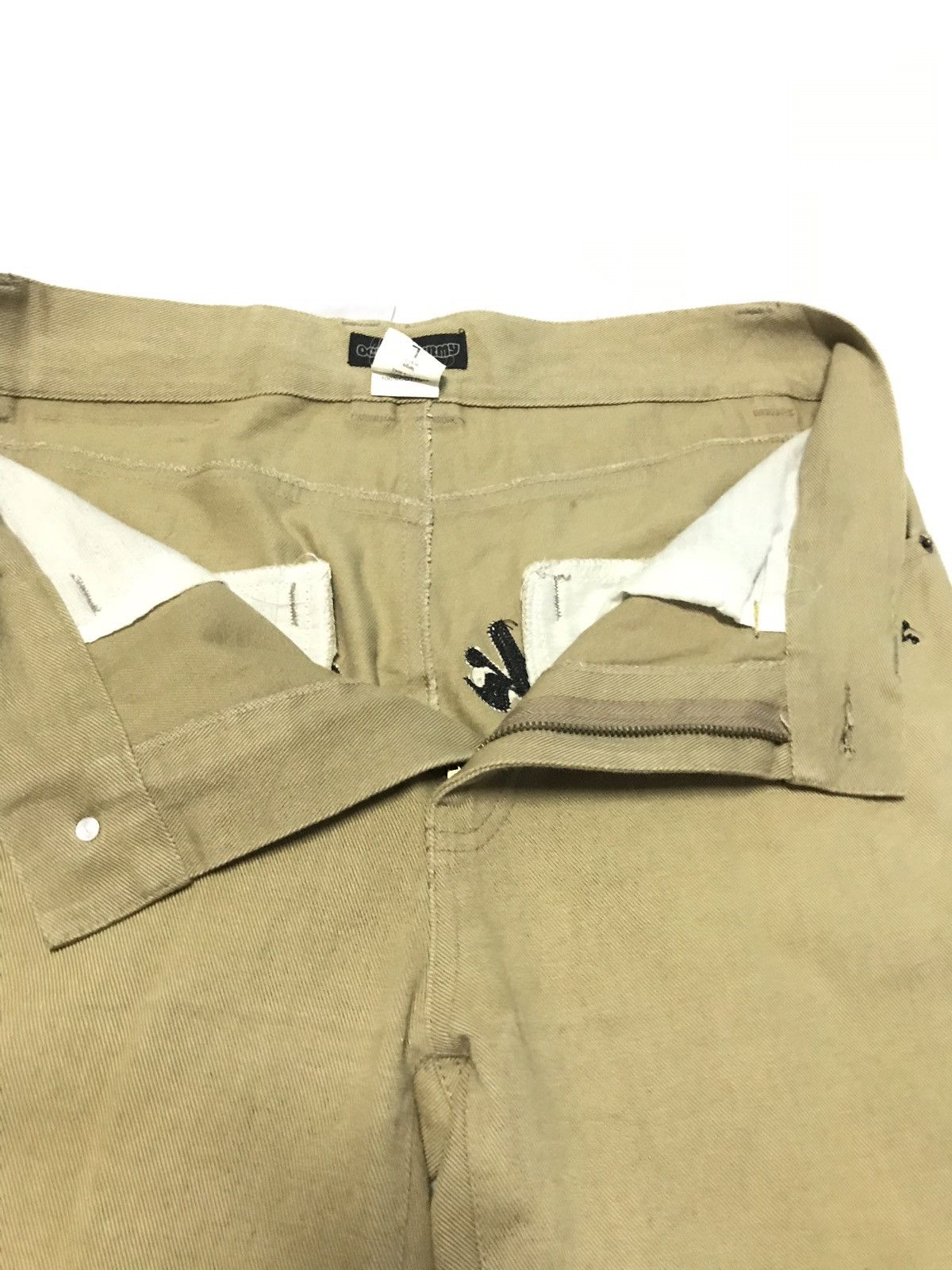 HIDEAWAYS × Japanese Brand × Octopus Octopus Army Block Party Casual Khaki Denim Jeans Size US 34 / EU 50 - 9 Thumbnail