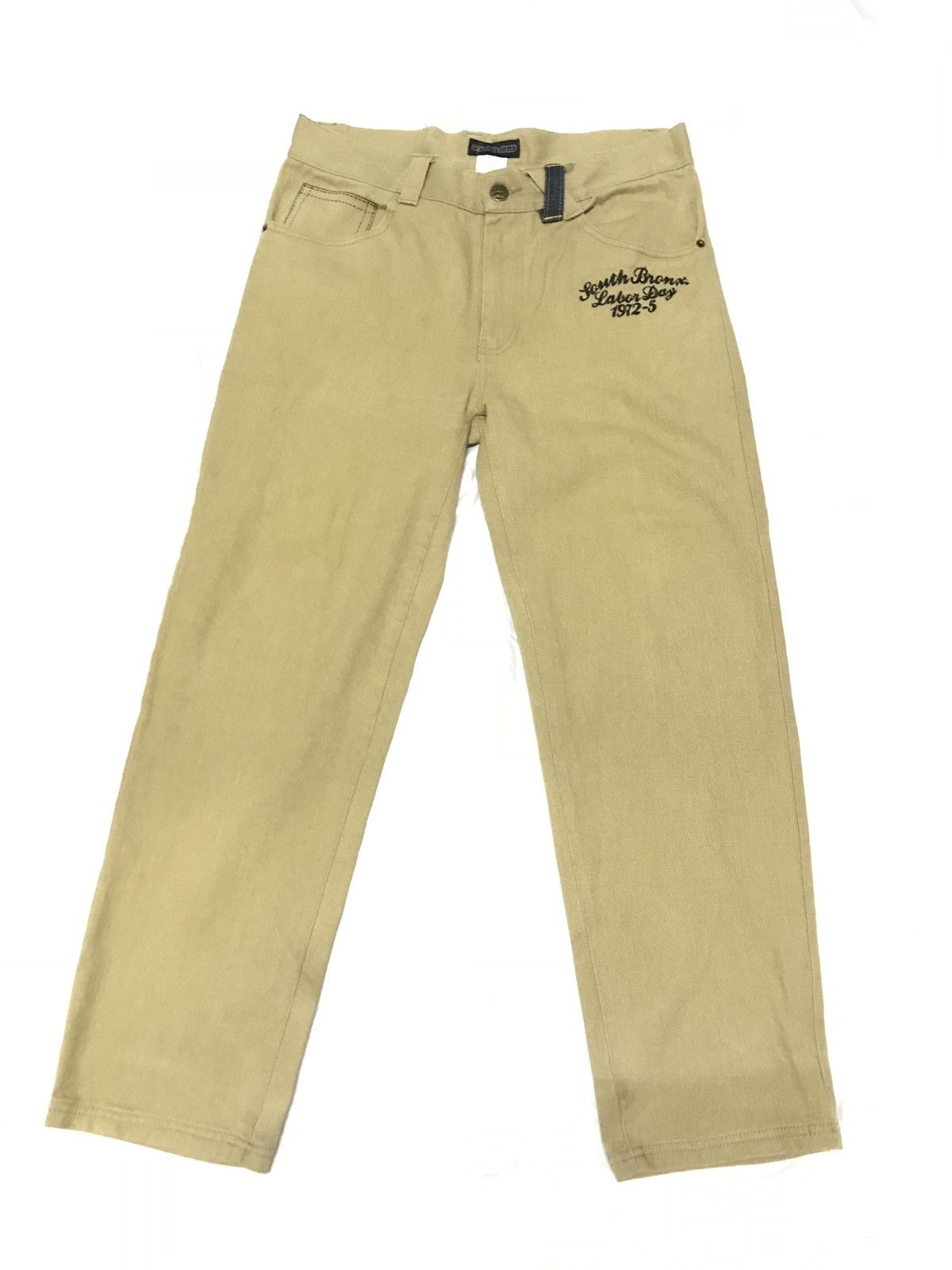 HIDEAWAYS × Japanese Brand × Octopus Octopus Army Block Party Casual Khaki Denim Jeans Size US 34 / EU 50 - 1 Thumbnail