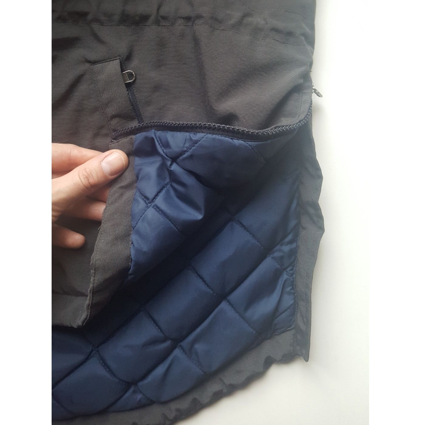 Woolrich Woolen Mills Hooded Side Zip Anorak with Kangaroo Zipper Pockets Size US L / EU 52-54 / 3 - 5 Thumbnail