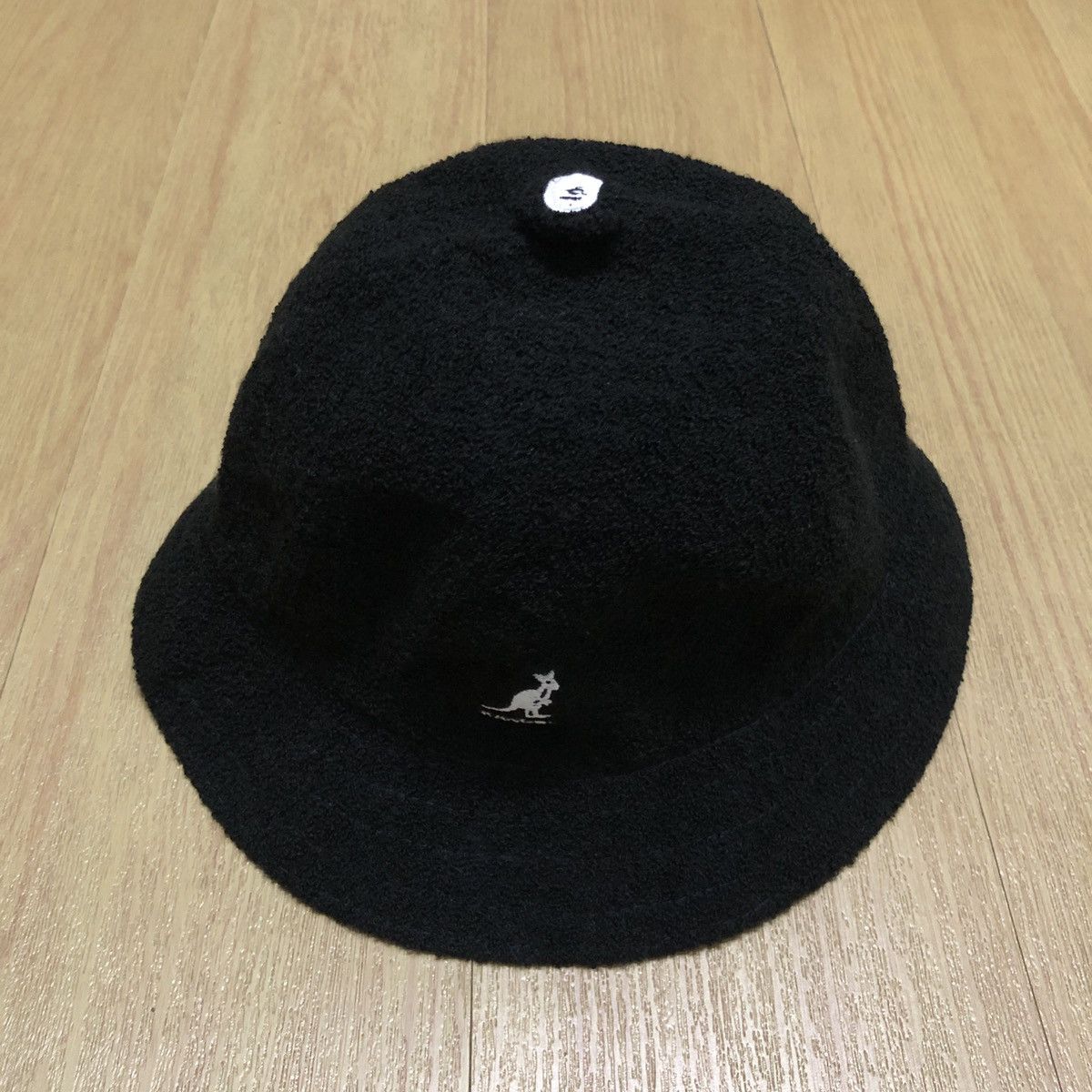 Bape 🔥BAPE X KANGOL BLACK Bucket Hat🔥 Size ONE SIZE - 3 Thumbnail
