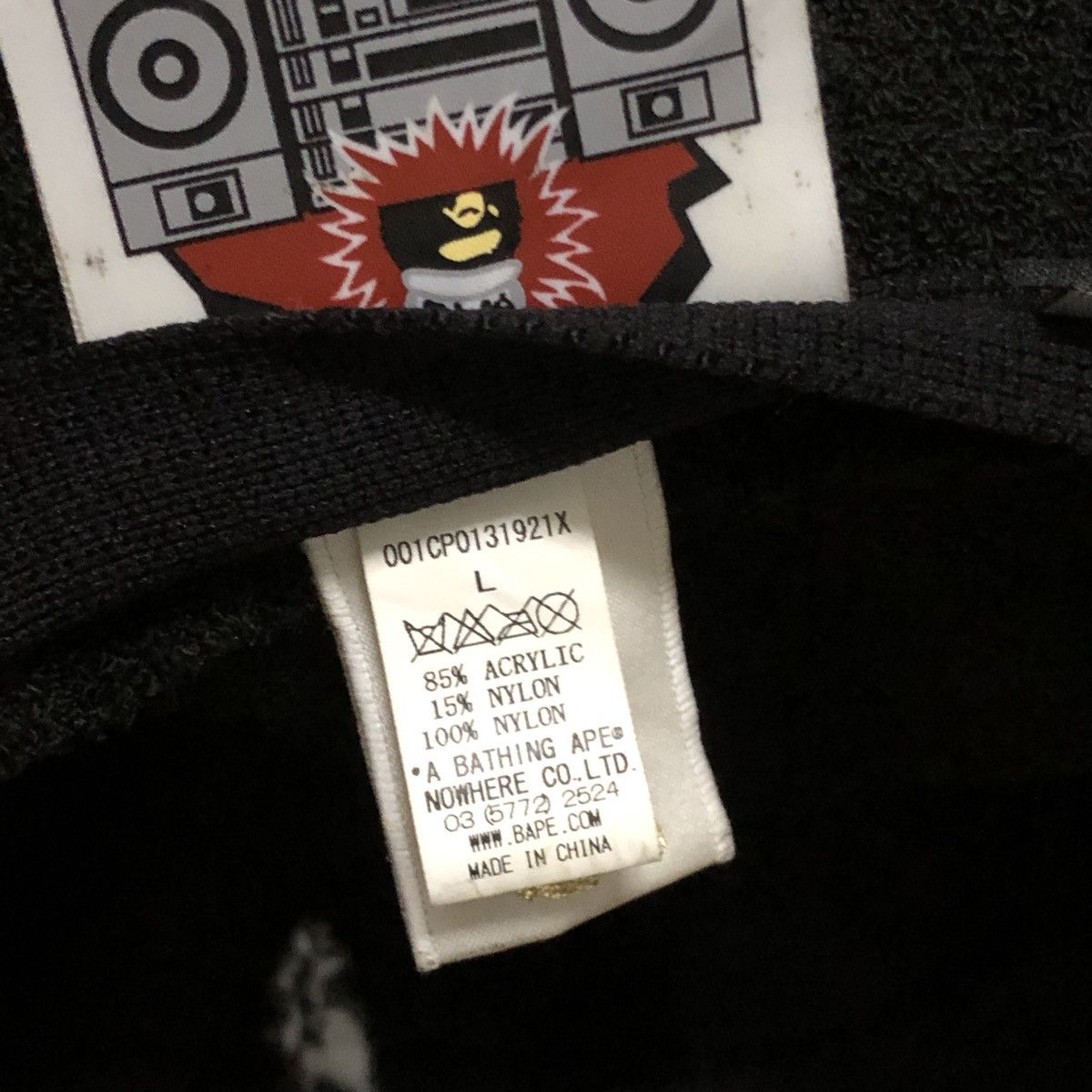 Bape 🔥BAPE X KANGOL BLACK Bucket Hat🔥 Size ONE SIZE - 7 Thumbnail