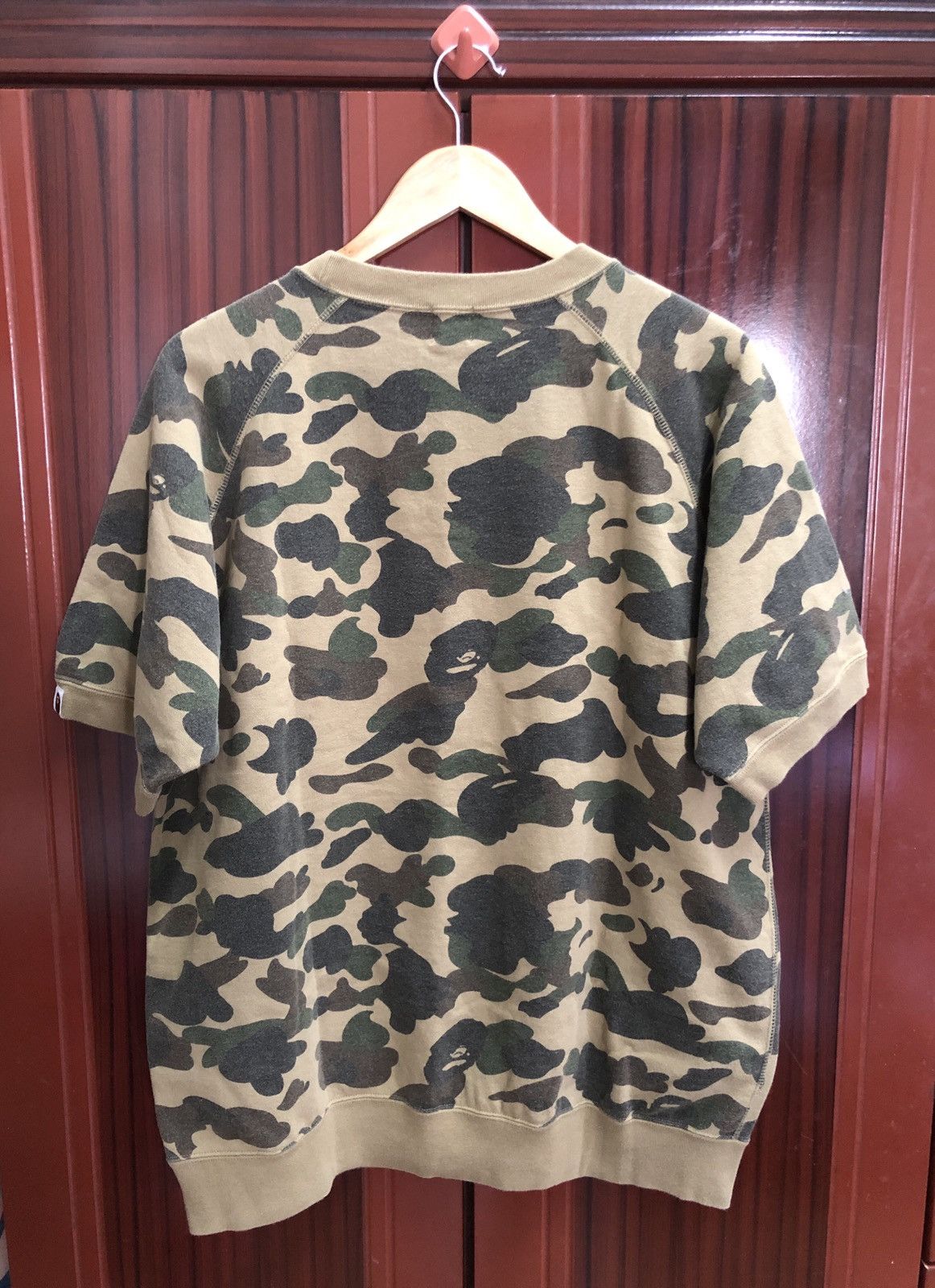 Bape × Swarovski Swarovski BAPE Logo Short Sleeve Sweatshirts 1st Camo Size US L / EU 52-54 / 3 - 2 Thumbnail