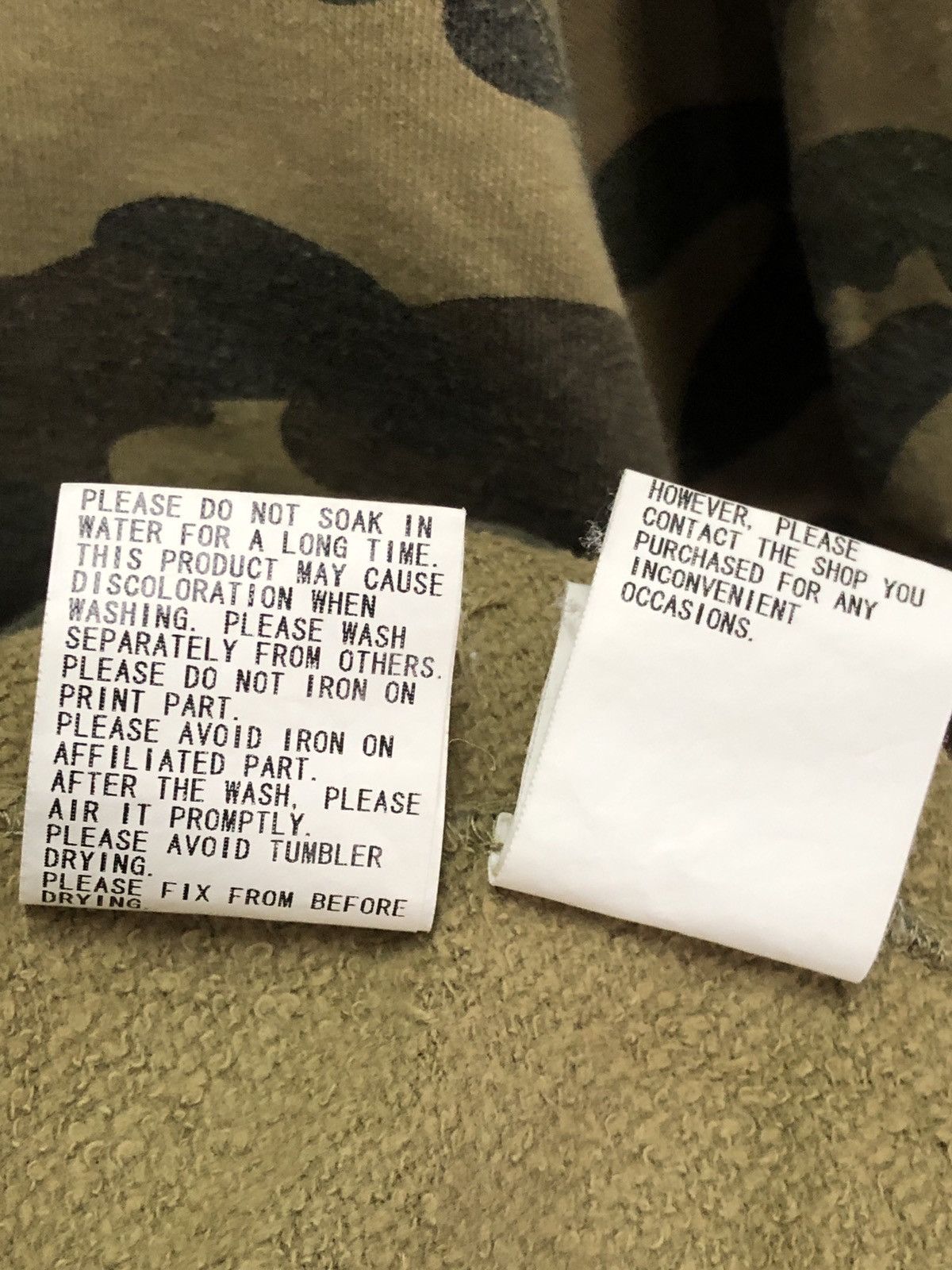 Bape × Swarovski Swarovski BAPE Logo Short Sleeve Sweatshirts 1st Camo Size US L / EU 52-54 / 3 - 9 Thumbnail