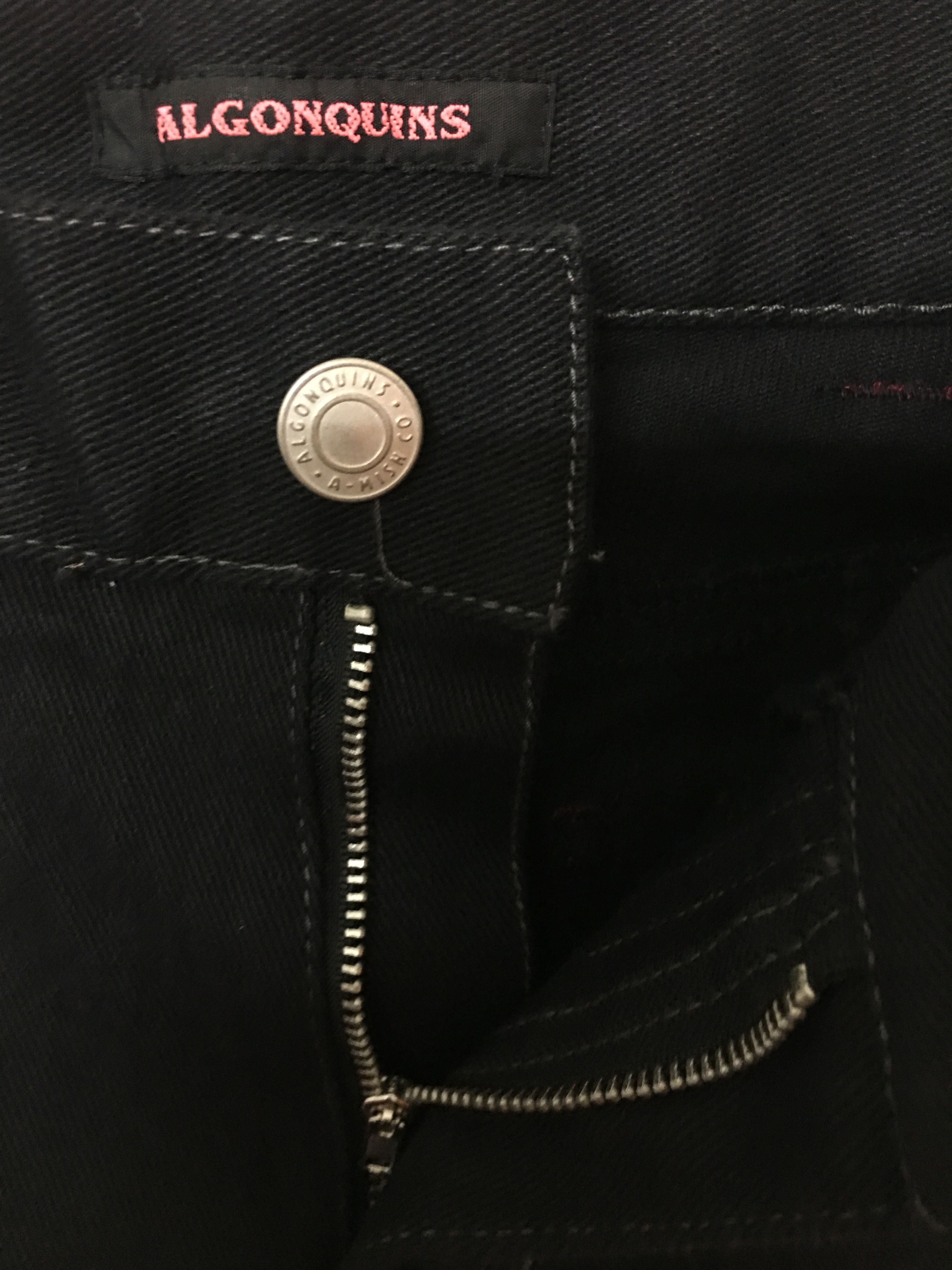 Japanese Brand Flared ALGONQUINS Zipper Punk Tactical Design Pants Size US 30 / EU 46 - 4 Thumbnail