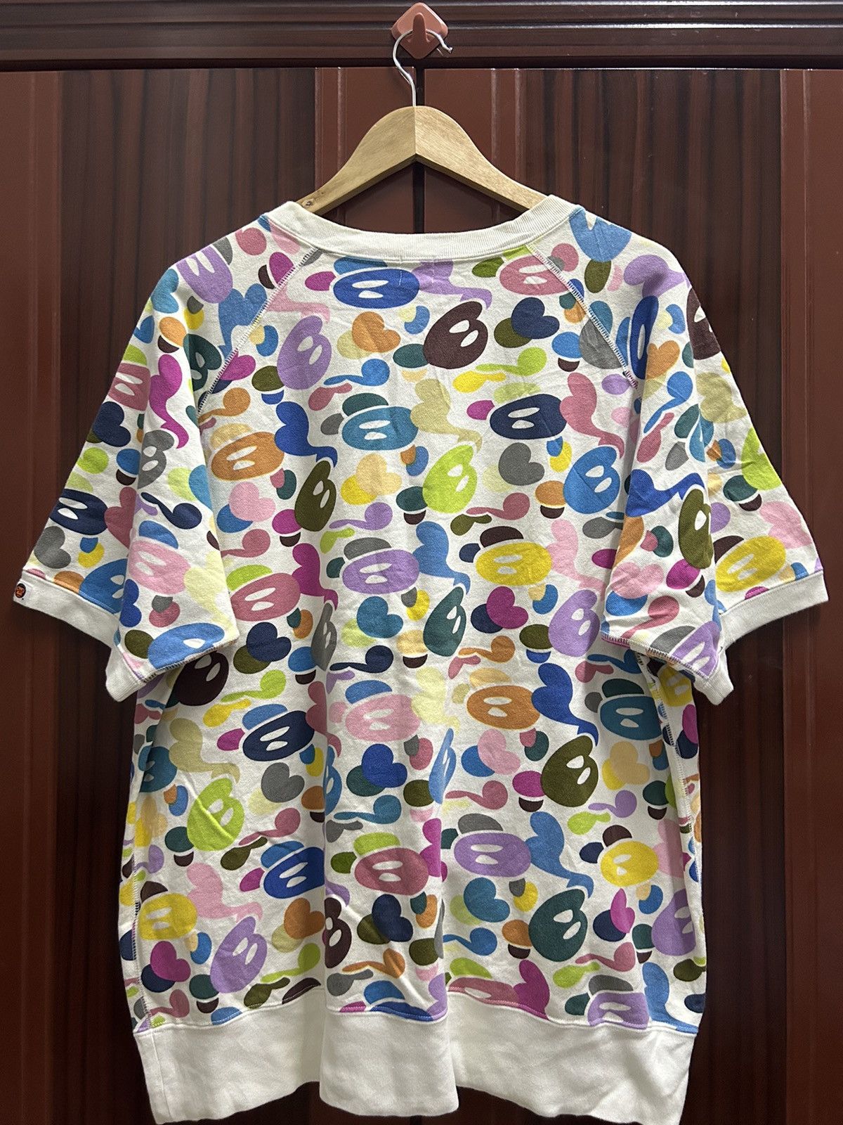 Bape Og Baby Milo Multi Camo Short Sleeve Sweatshirts Size US L / EU 52-54 / 3 - 2 Thumbnail