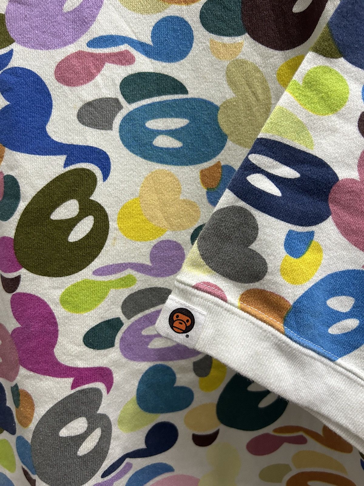 Bape Og Baby Milo Multi Camo Short Sleeve Sweatshirts Size US L / EU 52-54 / 3 - 3 Thumbnail