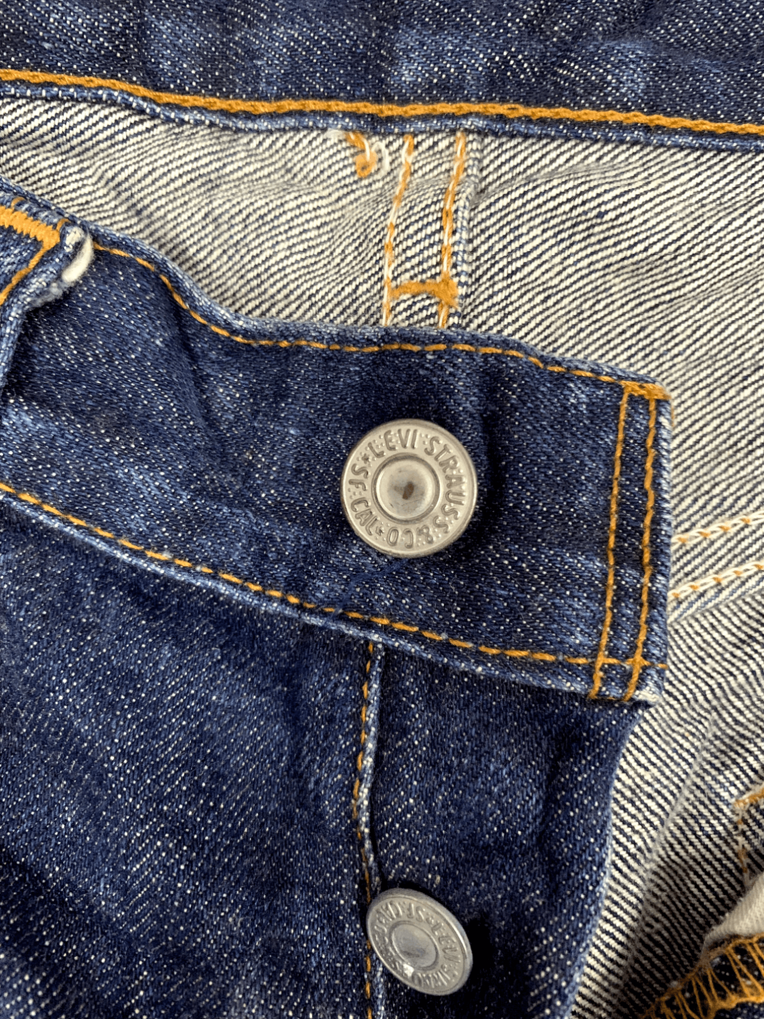 Levi's × Levi's Vintage Clothing SALES🔥Vintage 90s Levis 522 Raw Denim Distressed Jeans Size US 31 - 4 Thumbnail