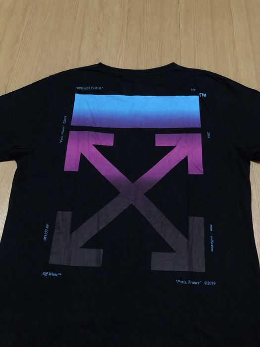 Off white tee outlet gradient