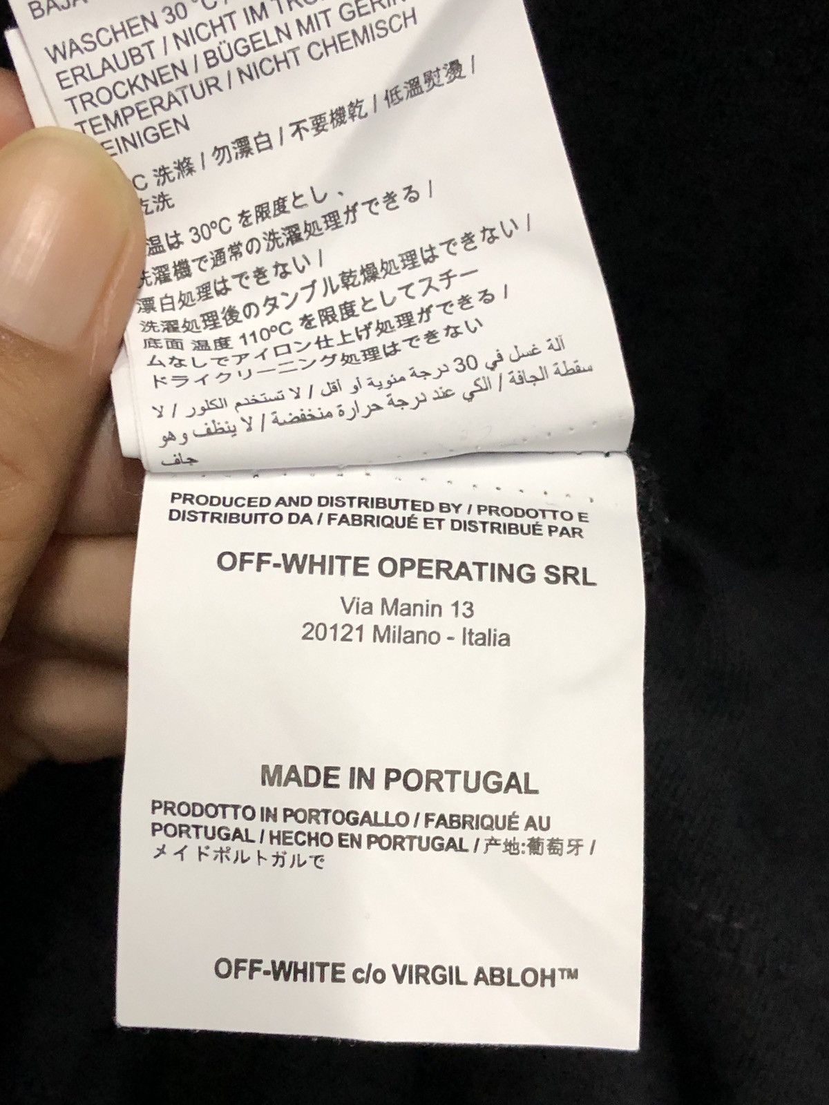 Off-White Off-White “Business Casual” Pink /Blue Gradient T-Shirts M Size US M / EU 48-50 / 2 - 12 Thumbnail