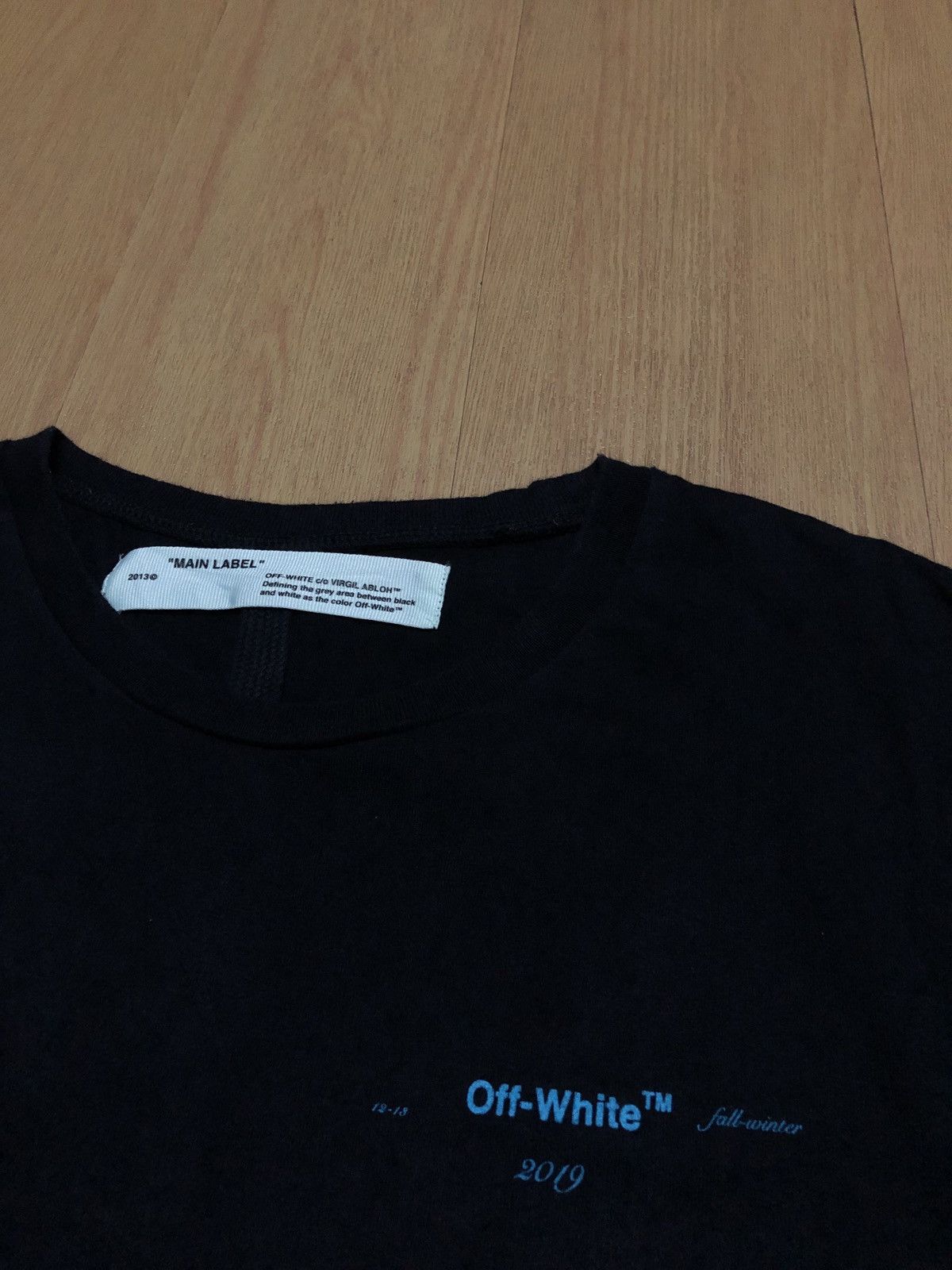 Off-White Off-White “Business Casual” Pink /Blue Gradient T-Shirts M Size US M / EU 48-50 / 2 - 2 Thumbnail