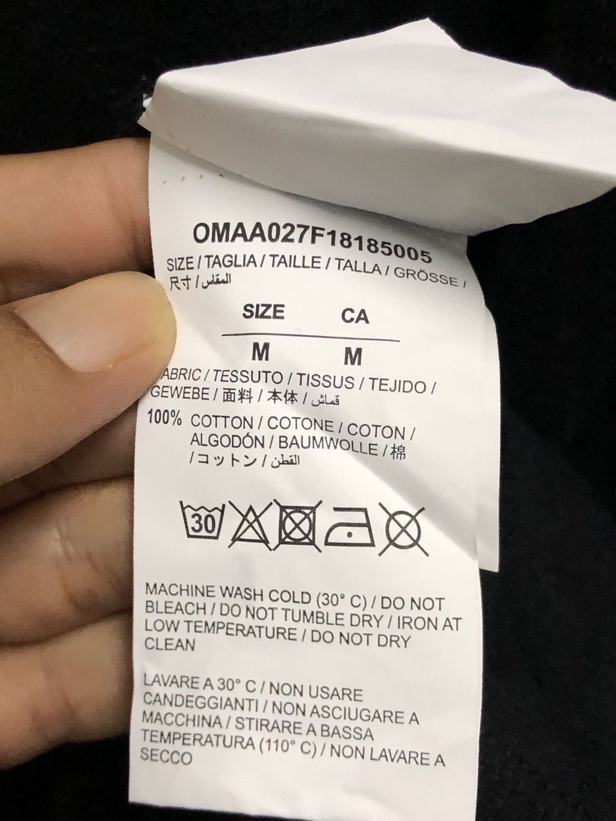 Off-White Off-White “Business Casual” Pink /Blue Gradient T-Shirts M Size US M / EU 48-50 / 2 - 10 Thumbnail