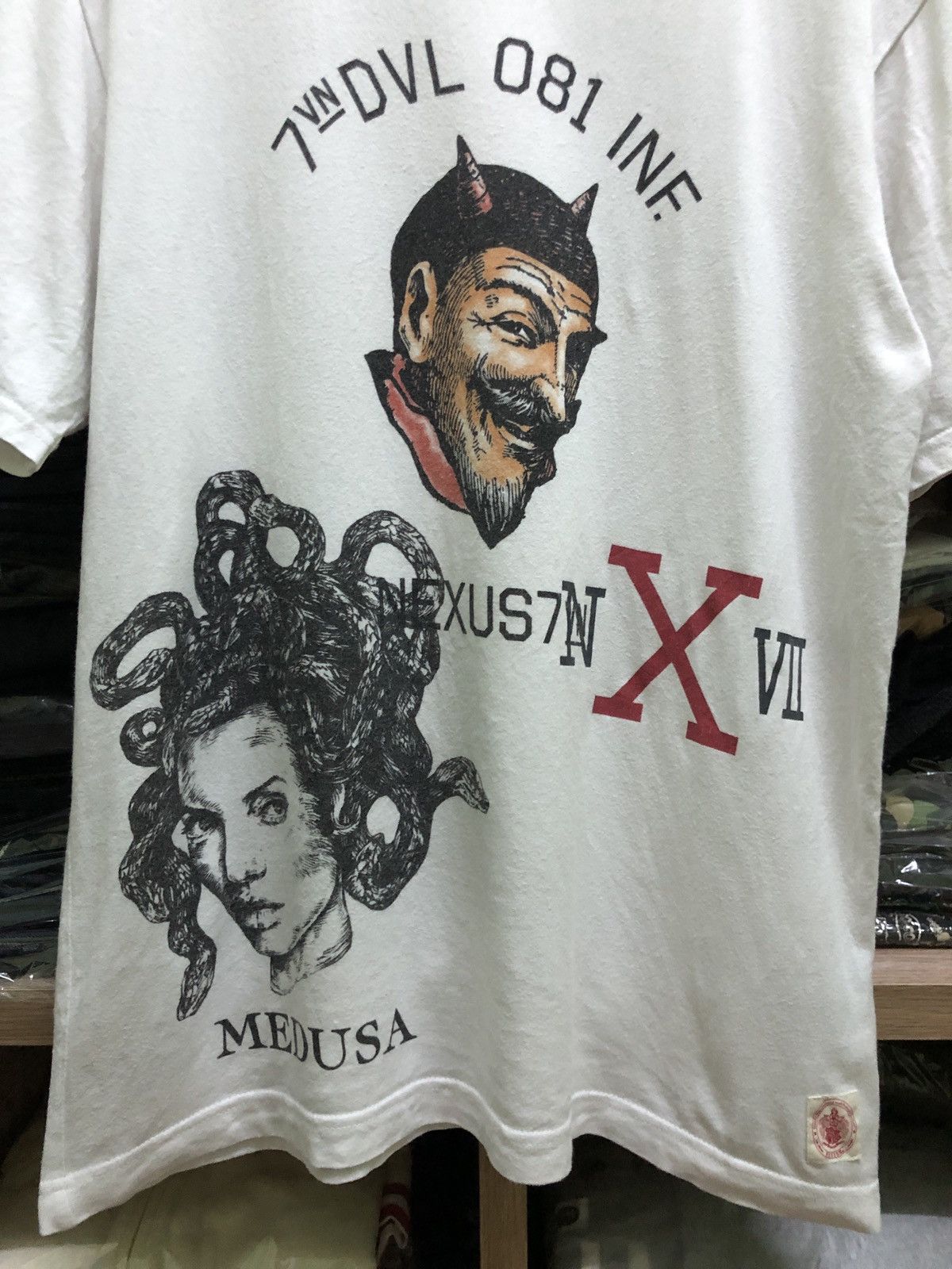 NEXUSVII Rare Nexus 7 Devil Medusa Print Tshirts Size US M / EU 48-50 / 2 - 3 Thumbnail