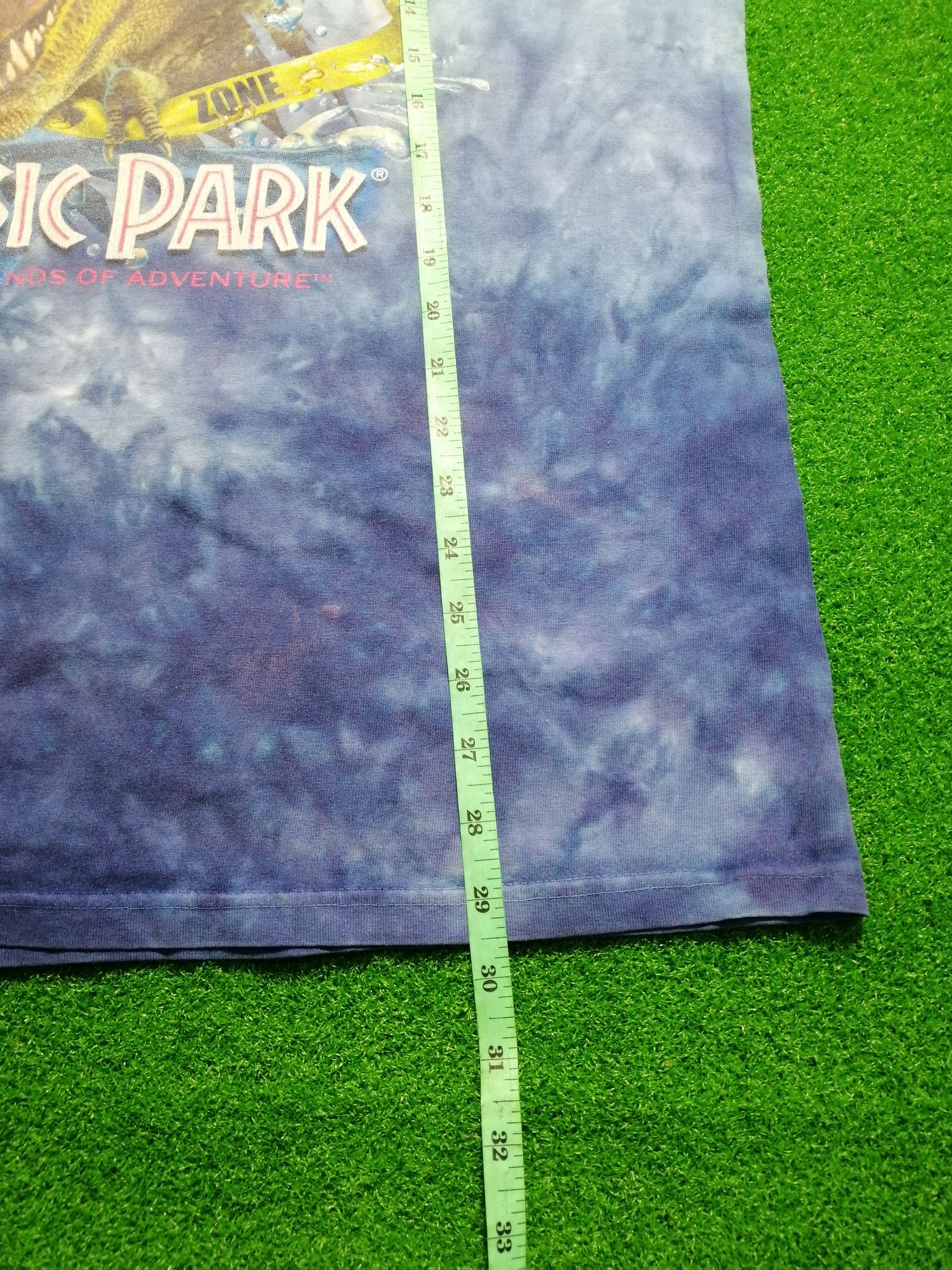 Other Vintage 90s Jurassic Park Tie Dye Big Logo Tshirt Movie Size US L / EU 52-54 / 3 - 6 Thumbnail