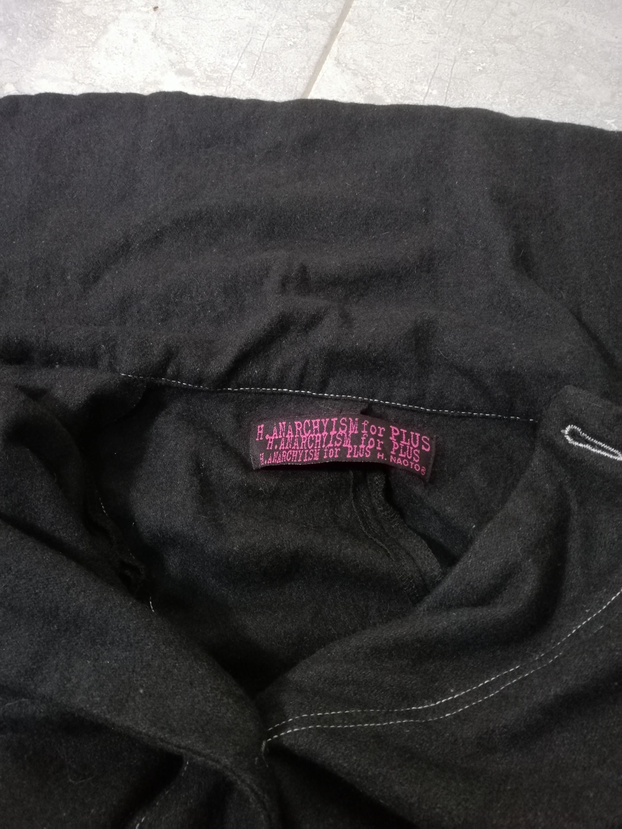 Japanese Brand H. Anarchysm For Plus Skull Long Jacket Punk Size US S / EU 44-46 / 1 - 6 Thumbnail