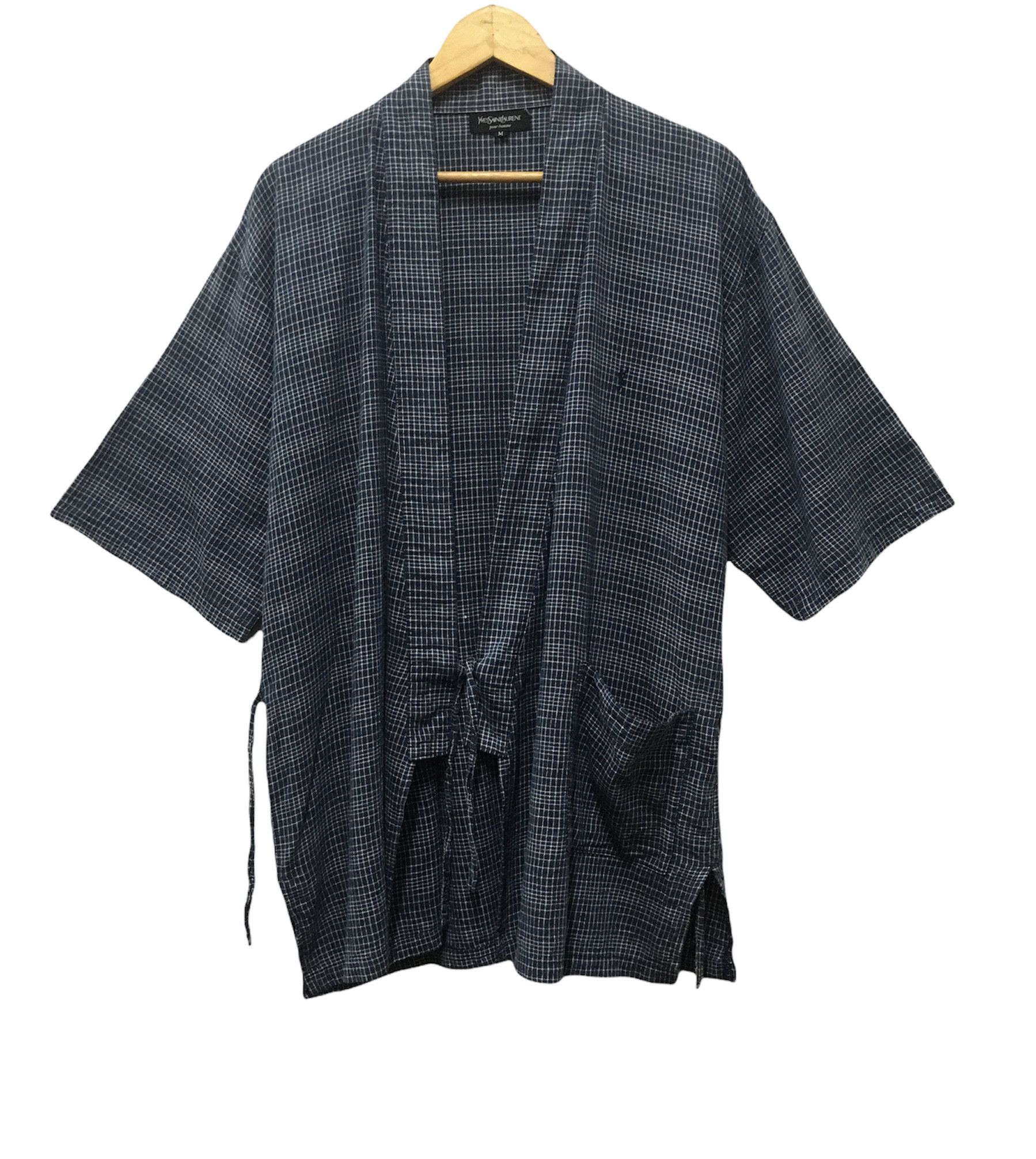 Vintage Yves Saint Laurent Pour Homme kimono design