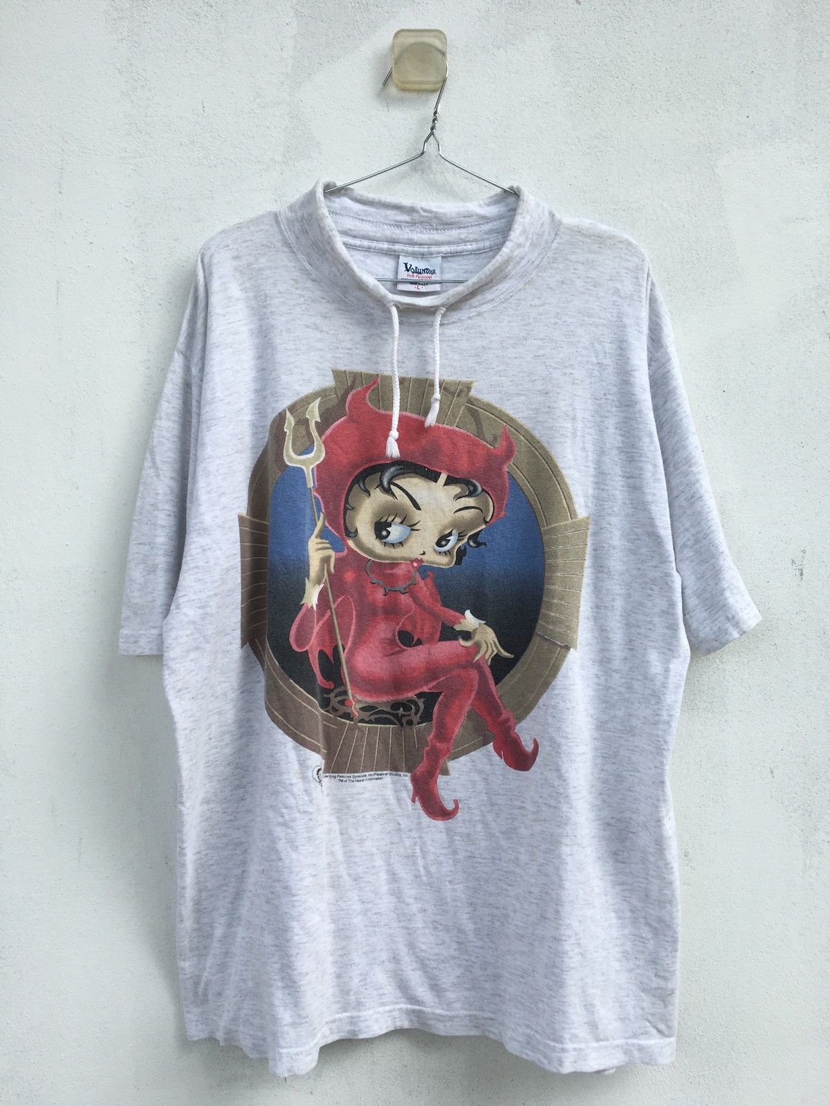 Cartoon Network Vintage 90s Betty Boop Red Devil Dress Tee Size US L / EU 52-54 / 3 - 1 Thumbnail