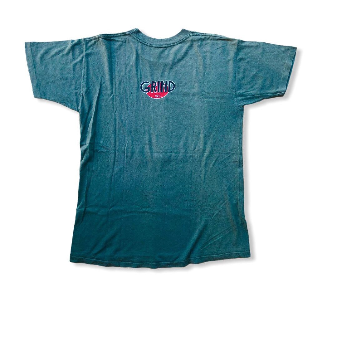 Hook-Ups RARE Vintage 90s Grind Inc Skateboard Tshirts Size US L / EU 52-54 / 3 - 2 Thumbnail